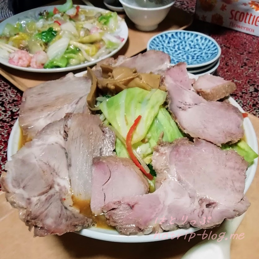 飯山市 イナリ食堂 大盛味噌チャーシュー麺