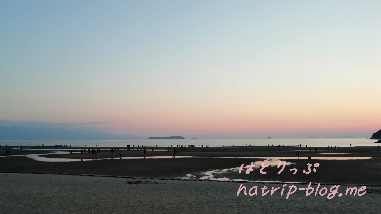 日本 ウユニ塩湖 父母ヶ浜海水浴場