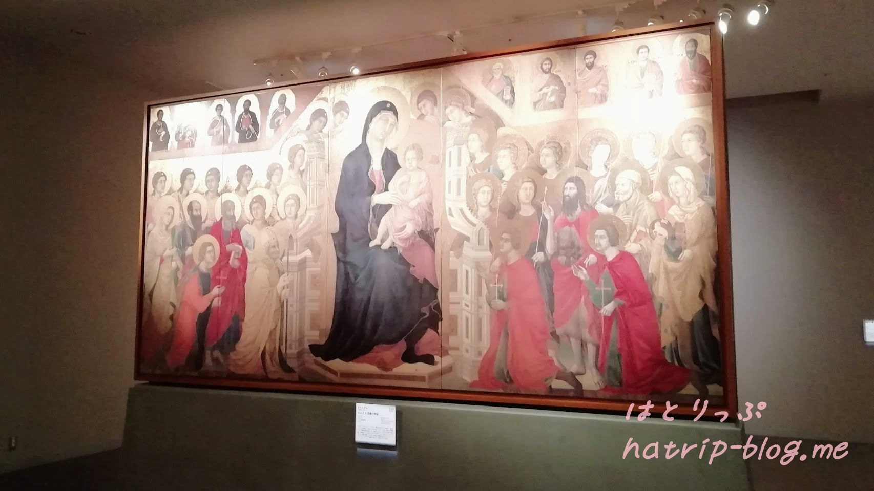 大塚国際美術館 ドゥッチョ マエスタ 荘厳の聖母