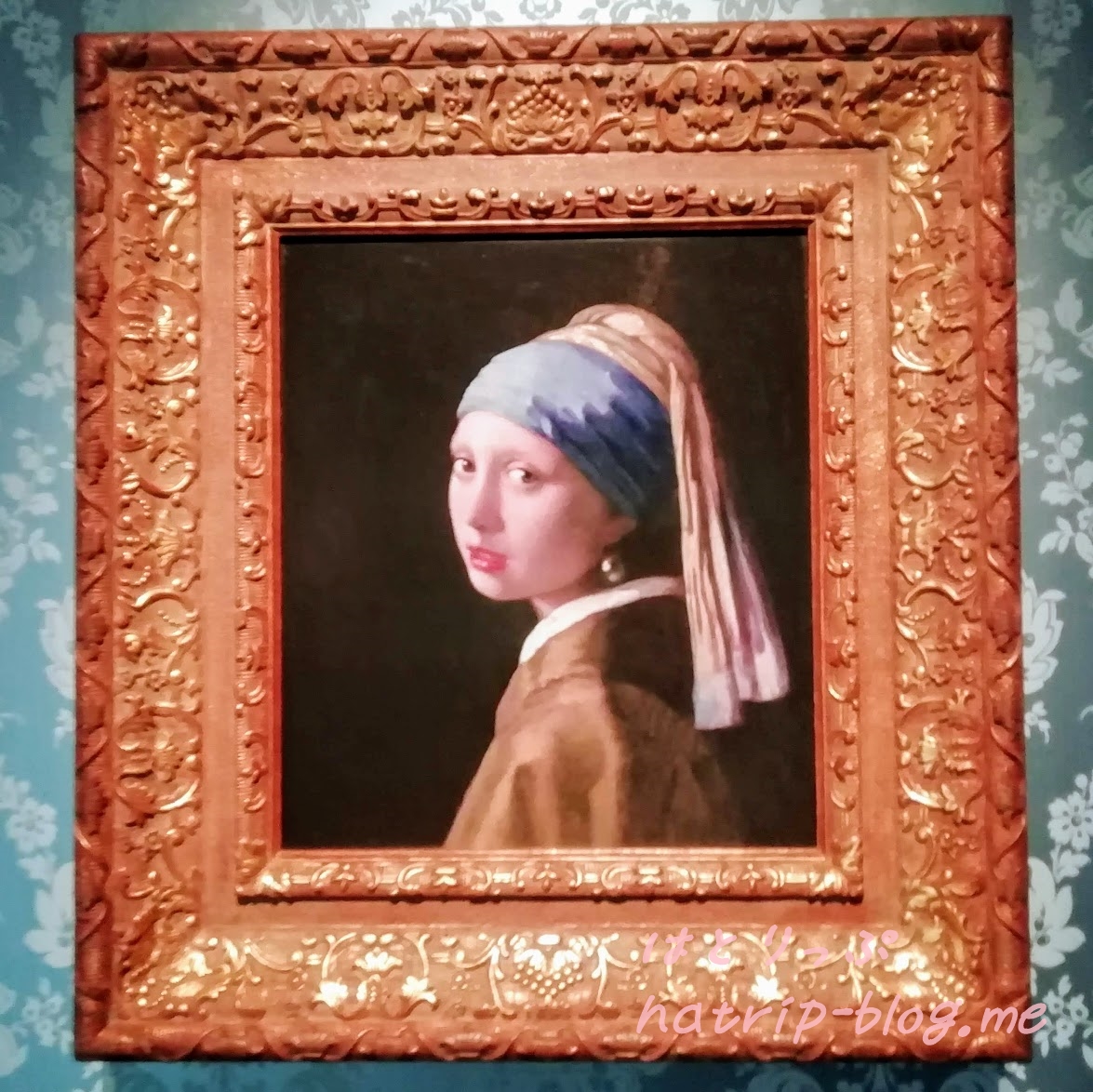 大塚国際美術館 フェルメール 真珠の耳飾りの少女 青いターバンの少女