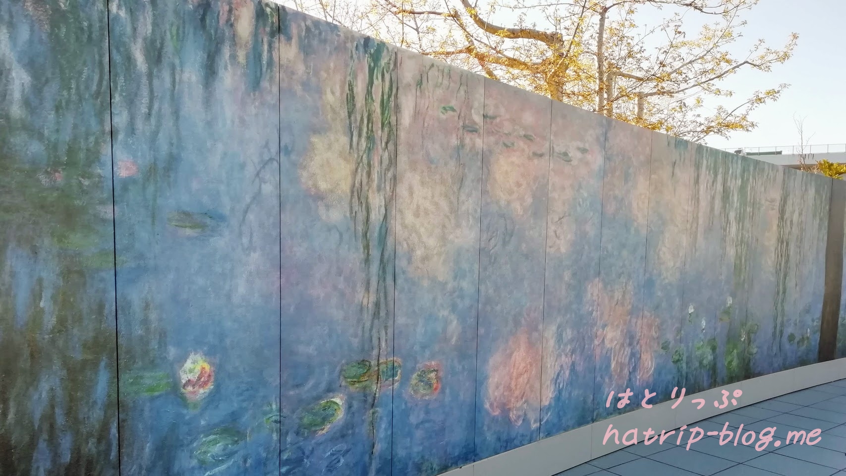 大塚国際美術館 モネの大睡蓮 モネの庭 モネの池