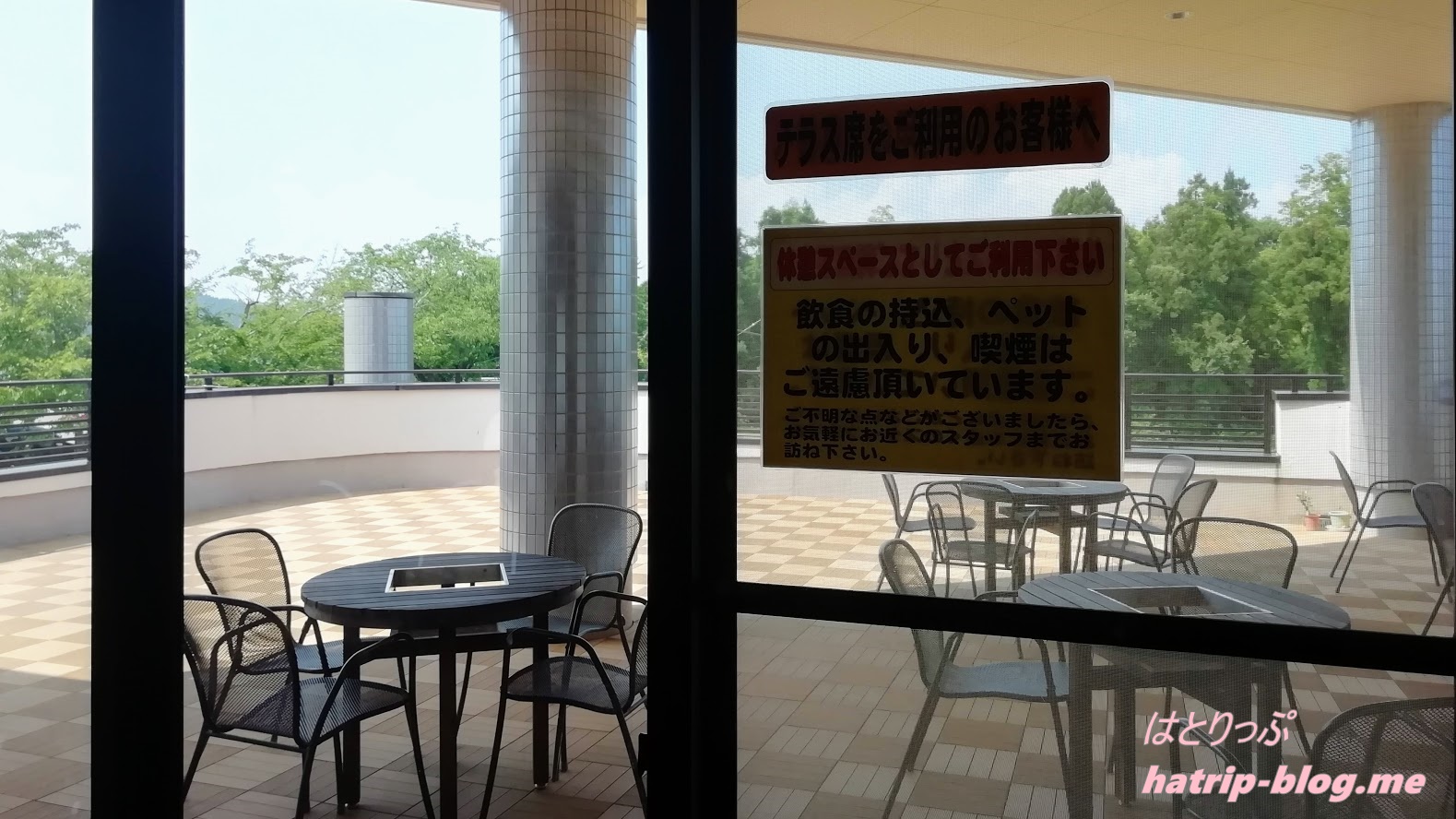石川県七尾市 道の駅 のとじま交流市場 レストラン 2階