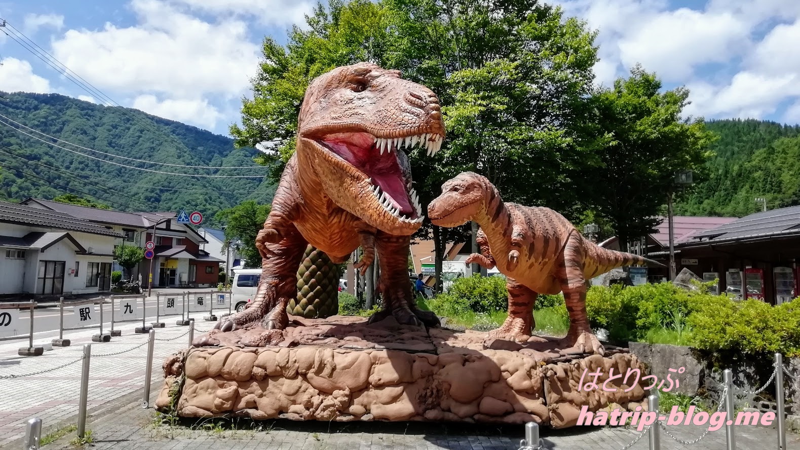 福井県大野市 道の駅 九頭竜 恐竜
