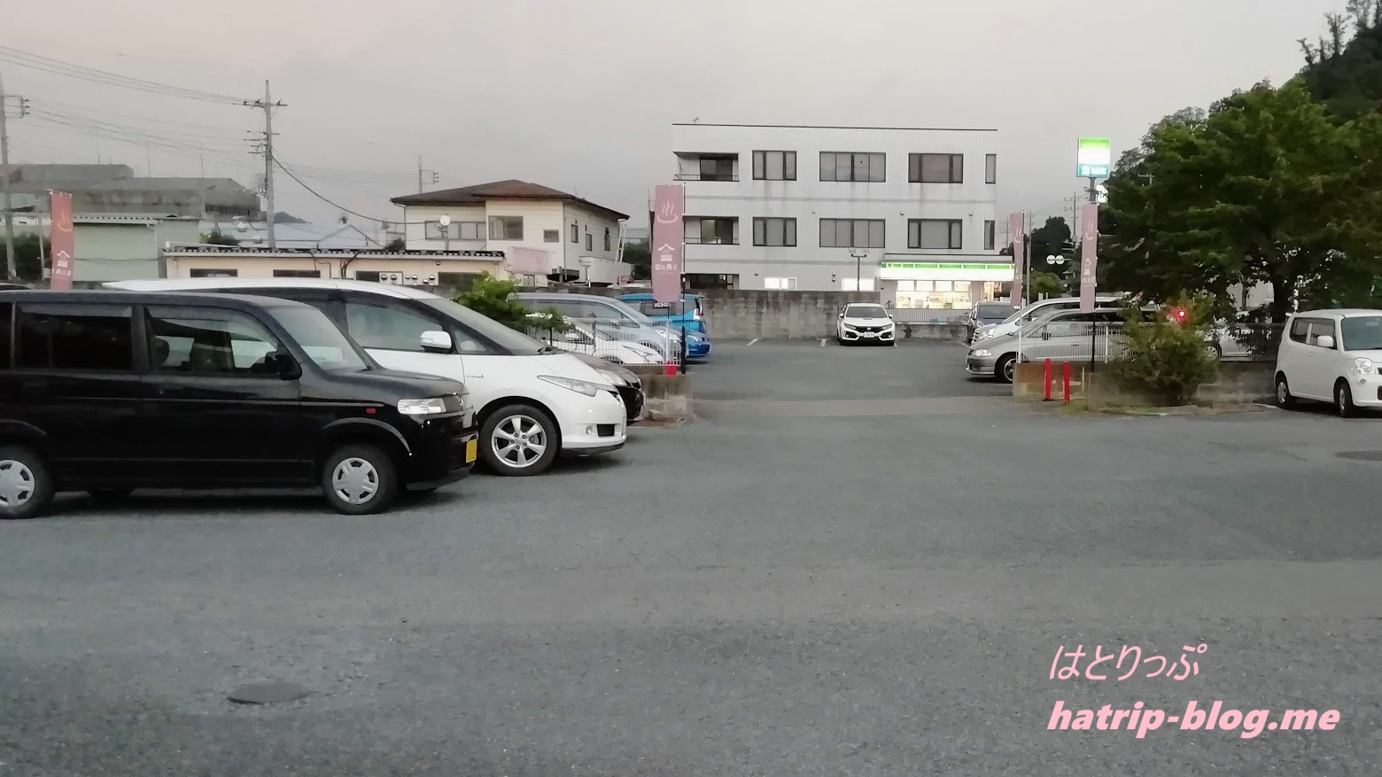 埼玉県児玉郡 おふろcafe 白寿の湯 駐車場