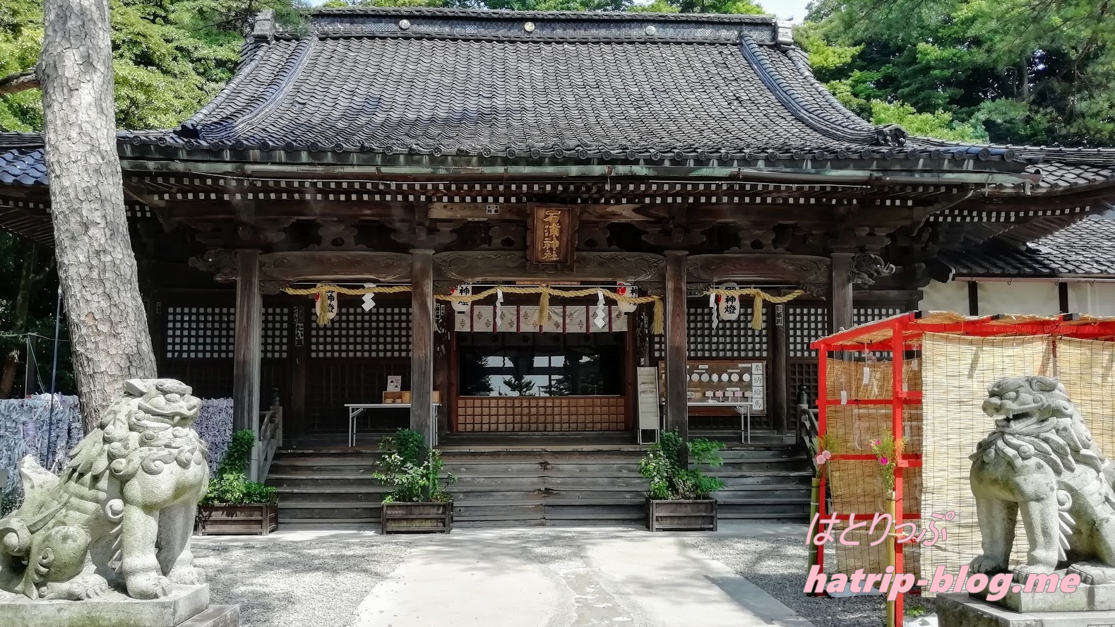 石川県金沢市 石浦神社 拝殿