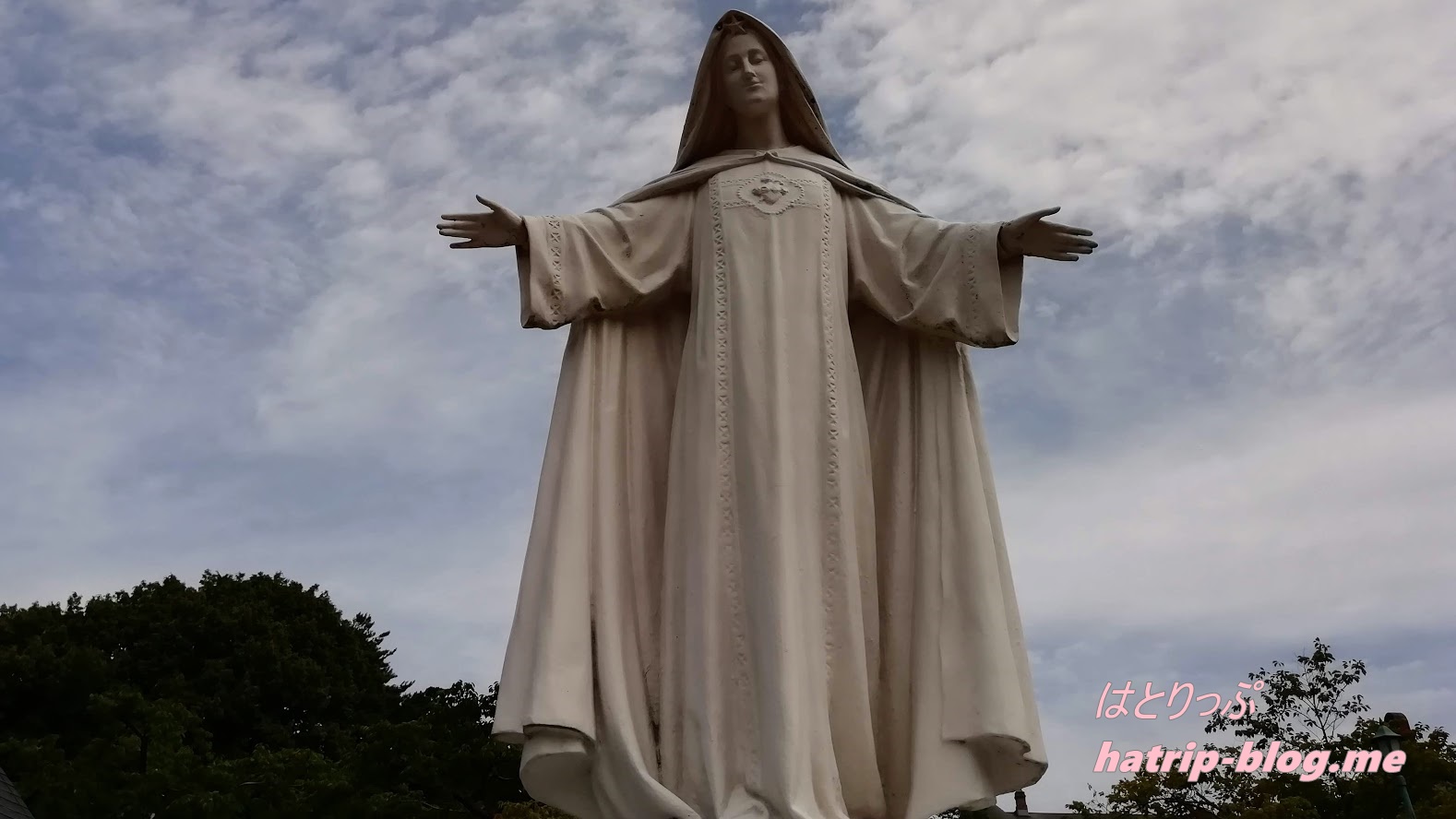 北海道函館市 トラピスチヌ修道院 悲しみのマリア像