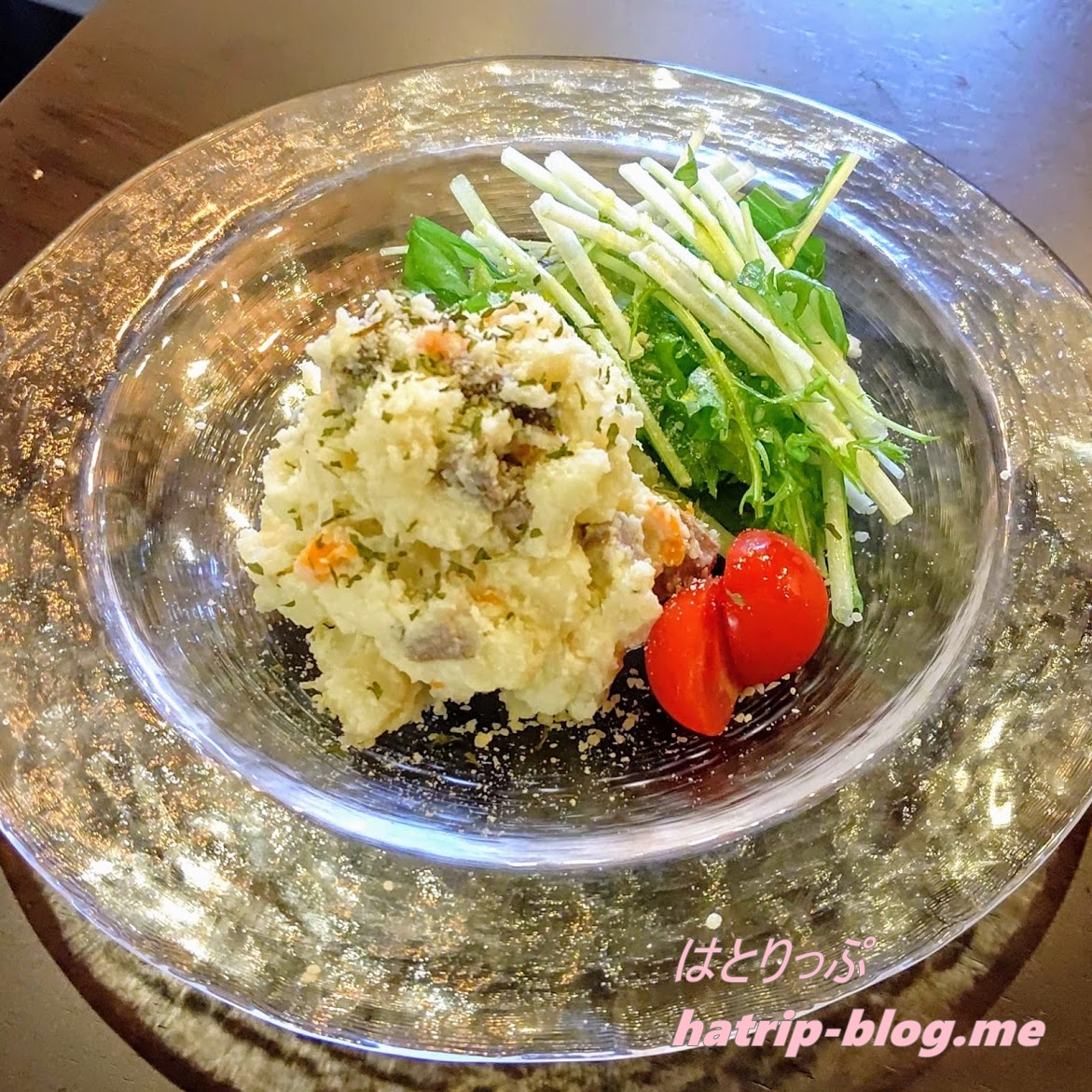 東京都文京区 牛タン＆ワインバル SHITAN’S シタンズ 上野店 スモークタンのポテトサラダ