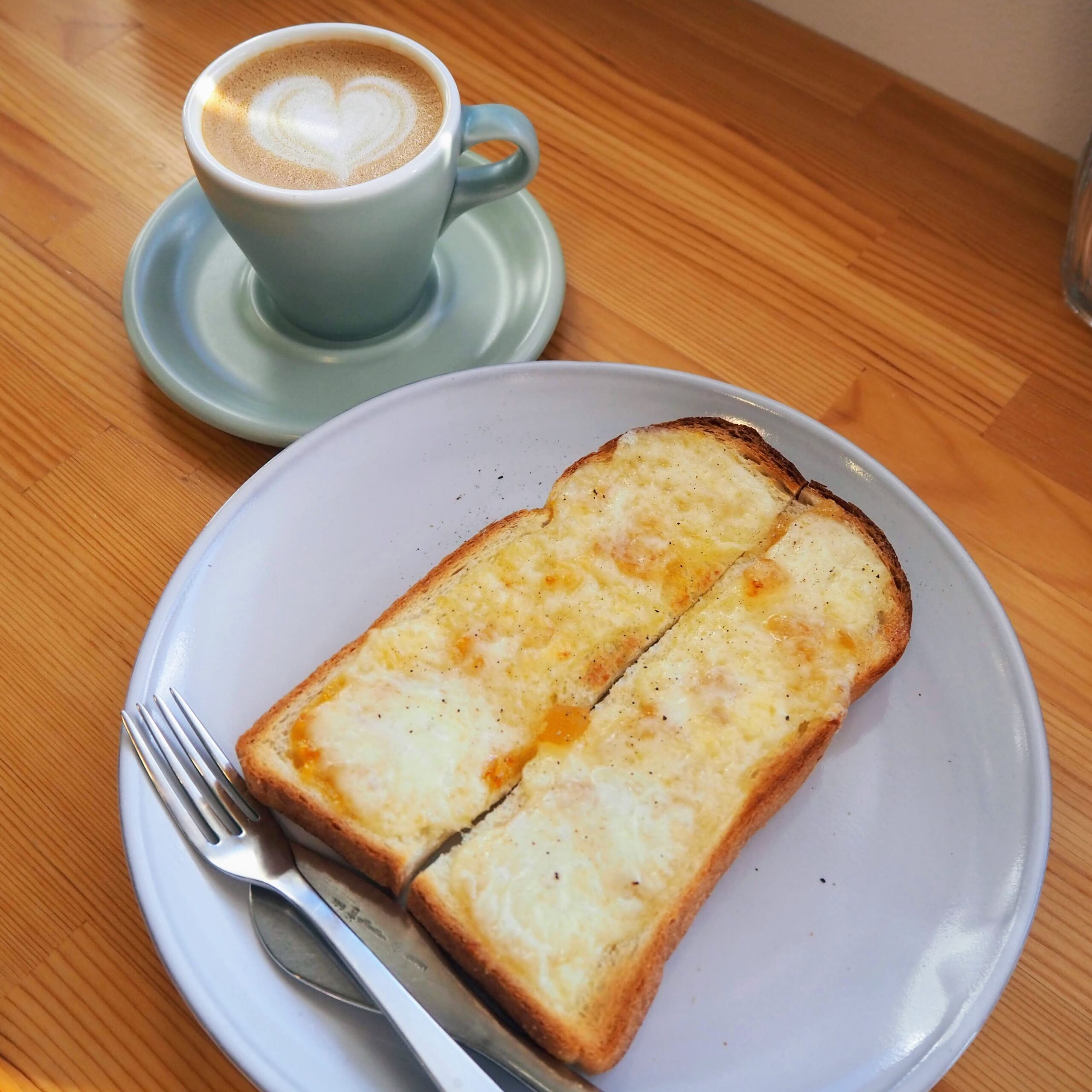 富山県高岡市 メイサンコーヒー Mei-Sun Coffee 二種のジャムのチーズトースト