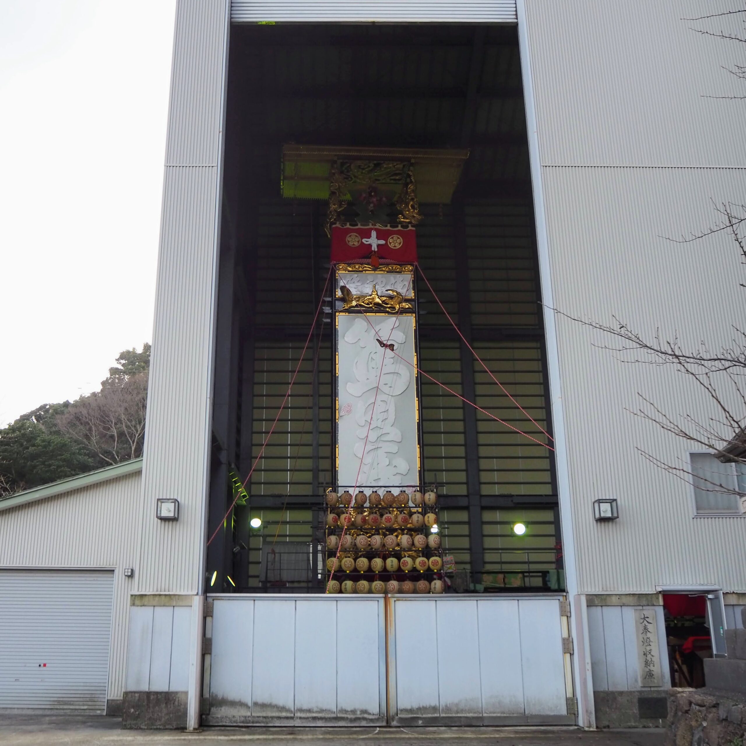 石川県珠洲市 須須神社 キリコ