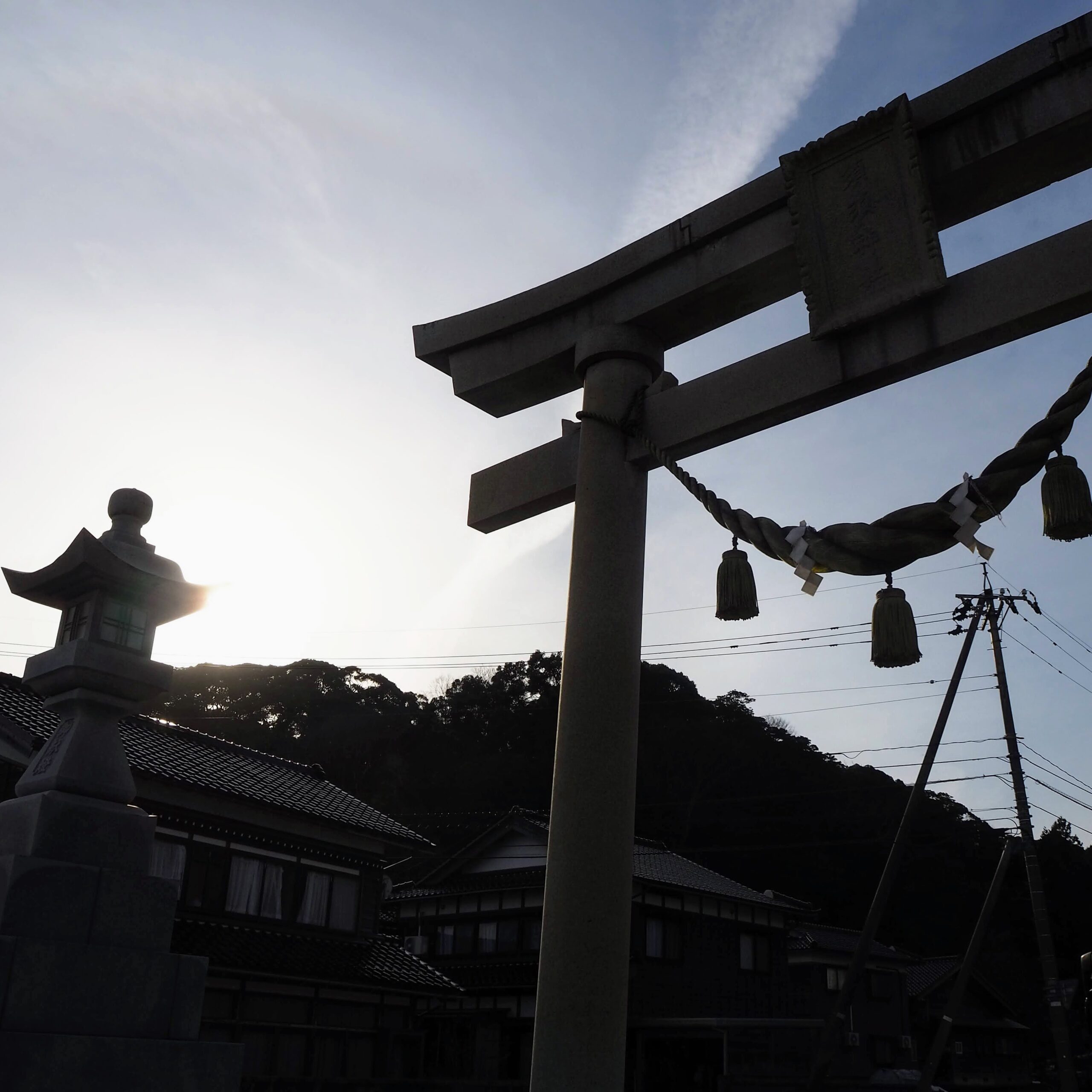 石川県珠洲市 須須神社 一の鳥居