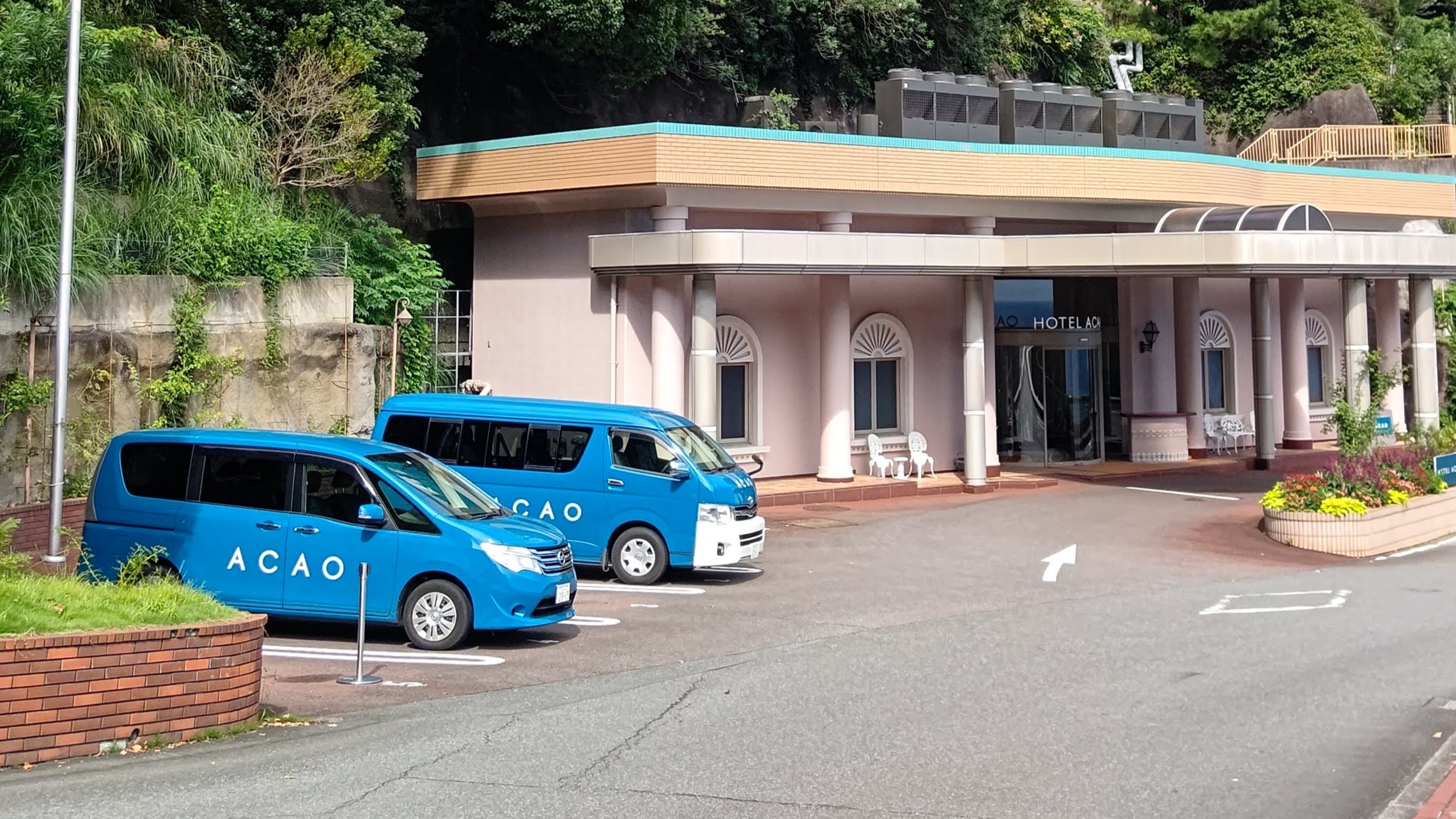 静岡県熱海市 HOTEL ACAO ホテルニューアカオ 送迎バス シャトルバス