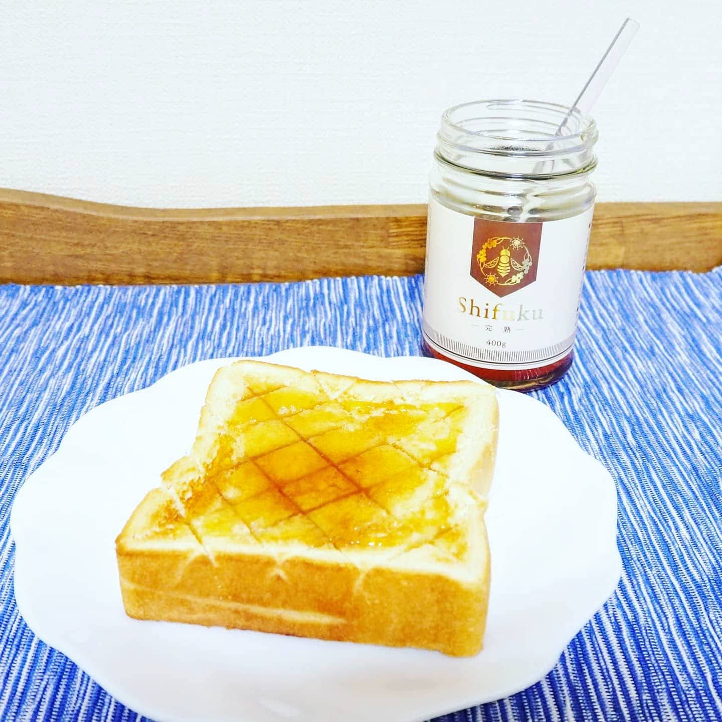 Labee Store Longan Honey ロンガンハニー Shifuku 至福 400g レシピ はちみつ塩バタートースト