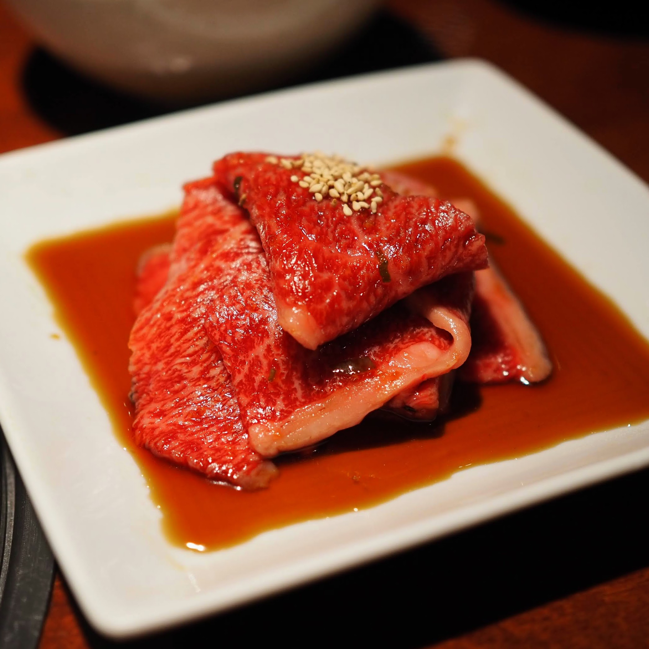 東京都台東区 焼肉上野太昌園 別館 シルクユッケと肉盛り満足コース 本日の肉やま