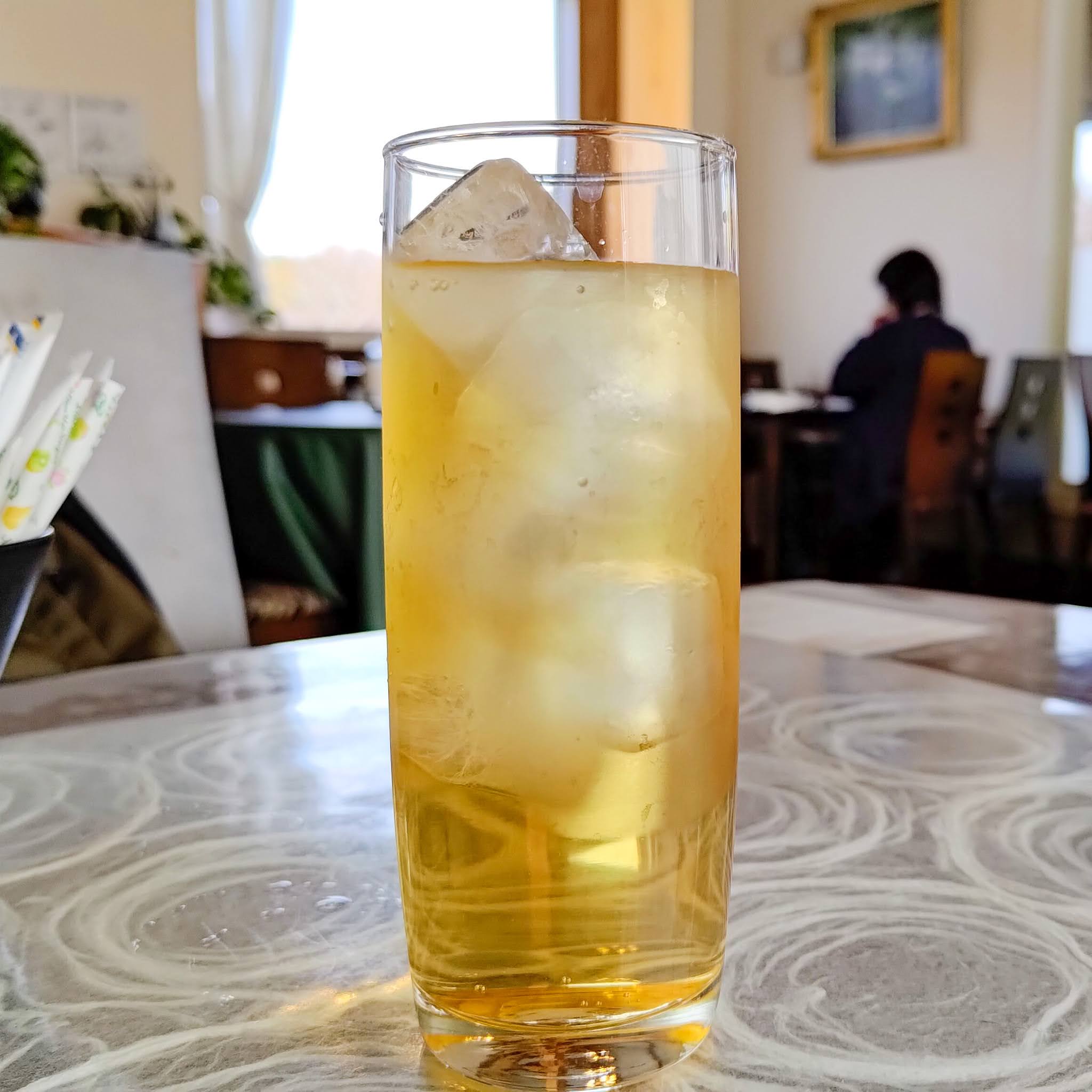 栃木県那須塩原市 カフェレストラン ピアノピアーノ リンゴジュース