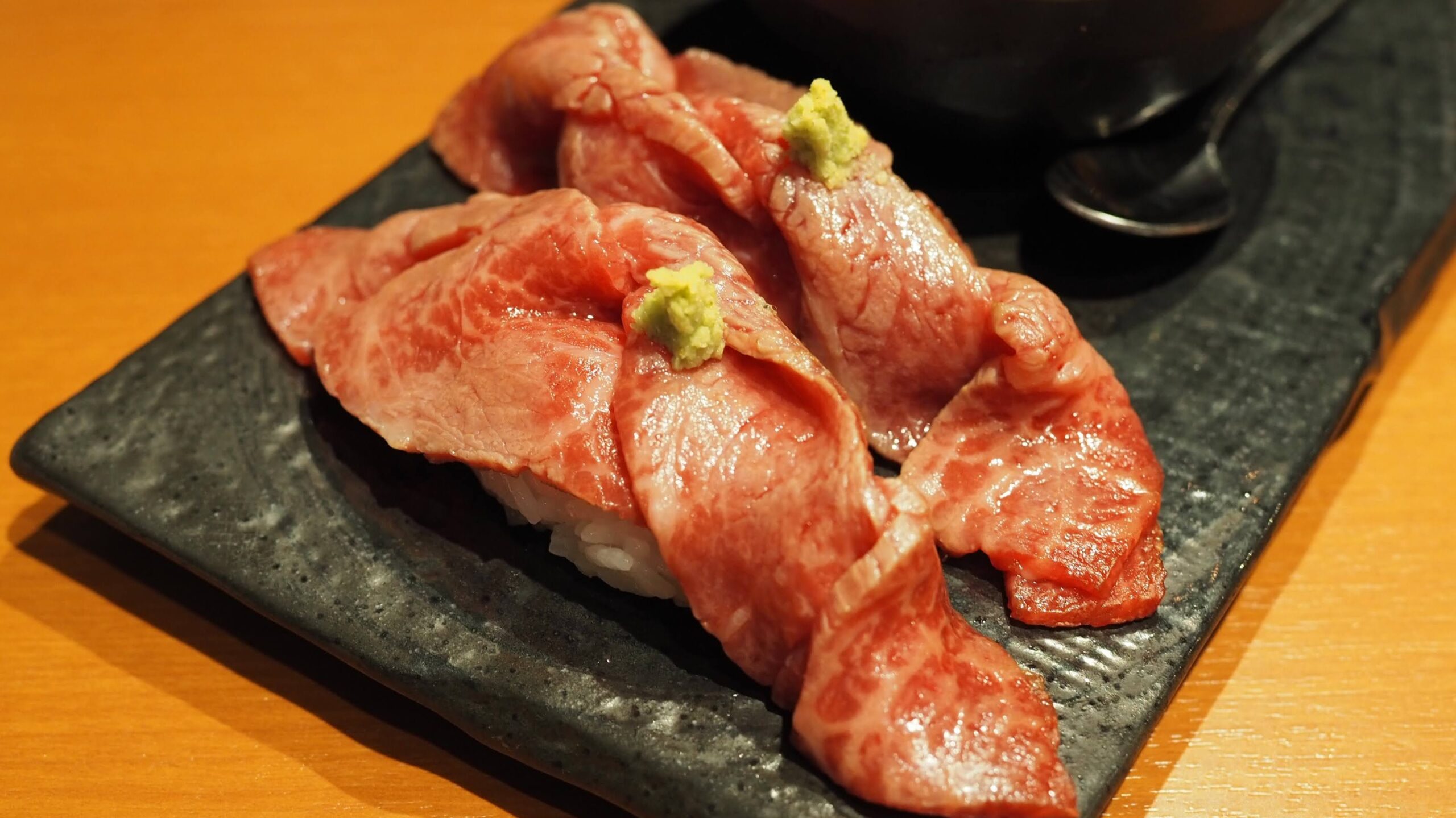 東京都千代田区 水道橋 焼肉ストーリー 松阪牛の極み肉寿司