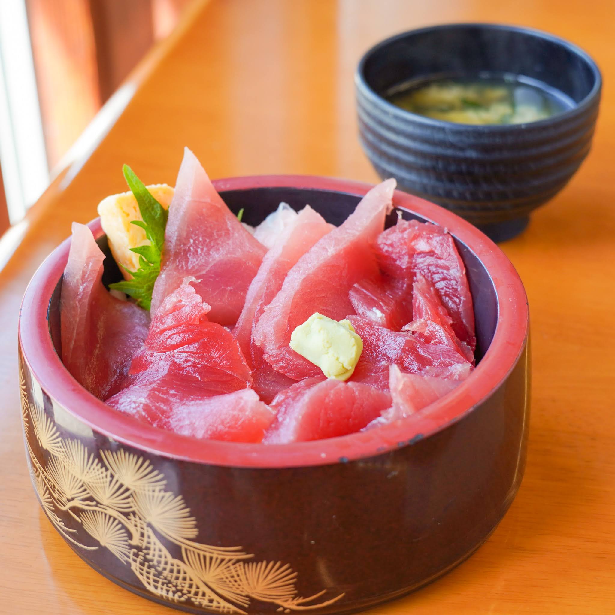 千葉県安房郡 お食事処 ばんや 本館 鉄火丼