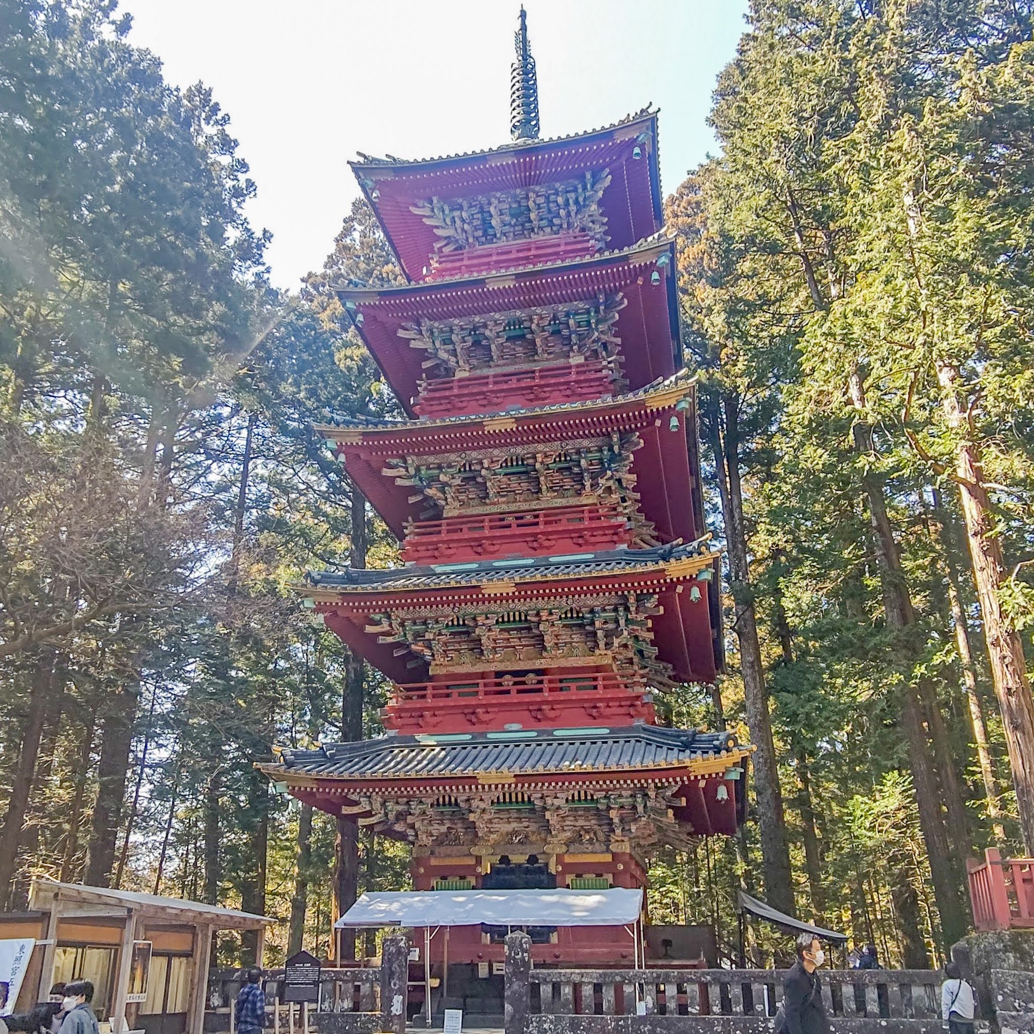 栃木県日光市 日光東照宮 五重塔