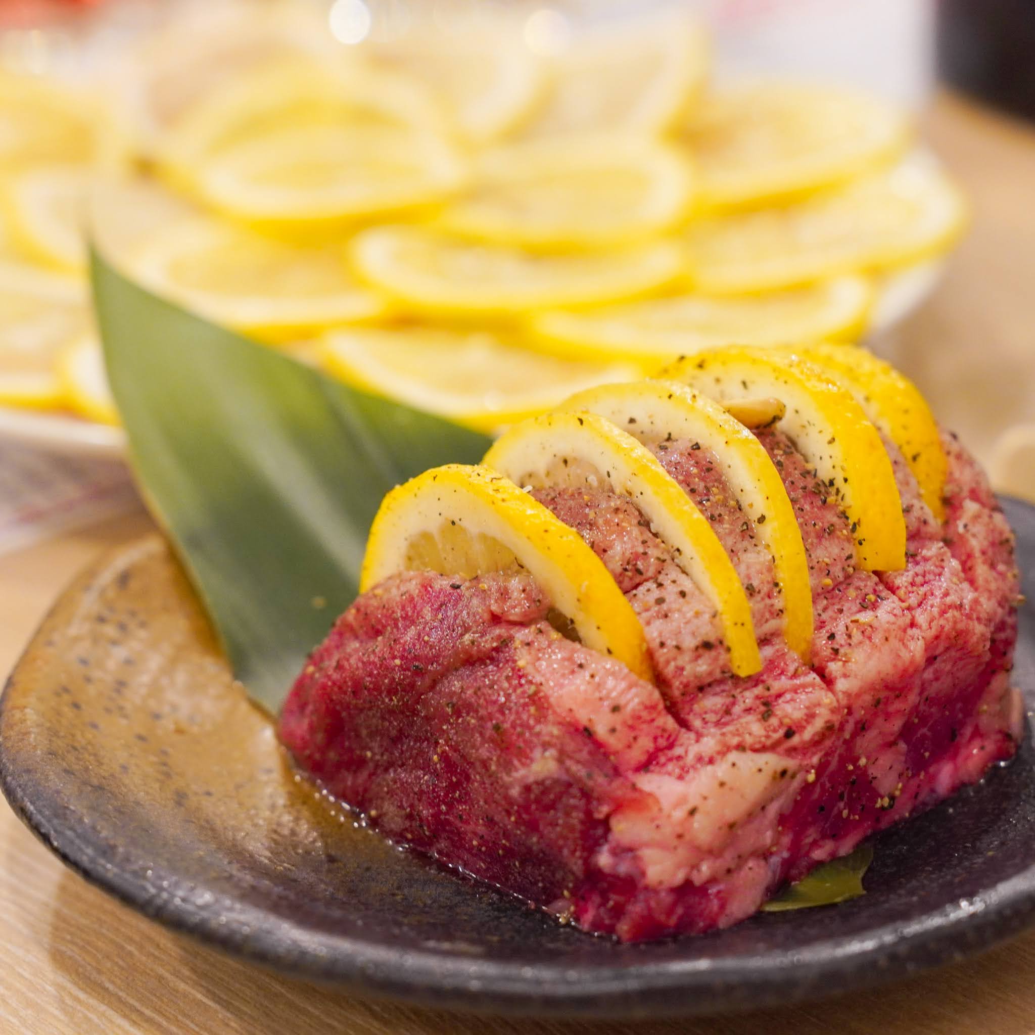 0秒レモンサワー 仙台ホルモン焼肉酒場 ときわ亭 北千住店 肉塊・レモン牛たん