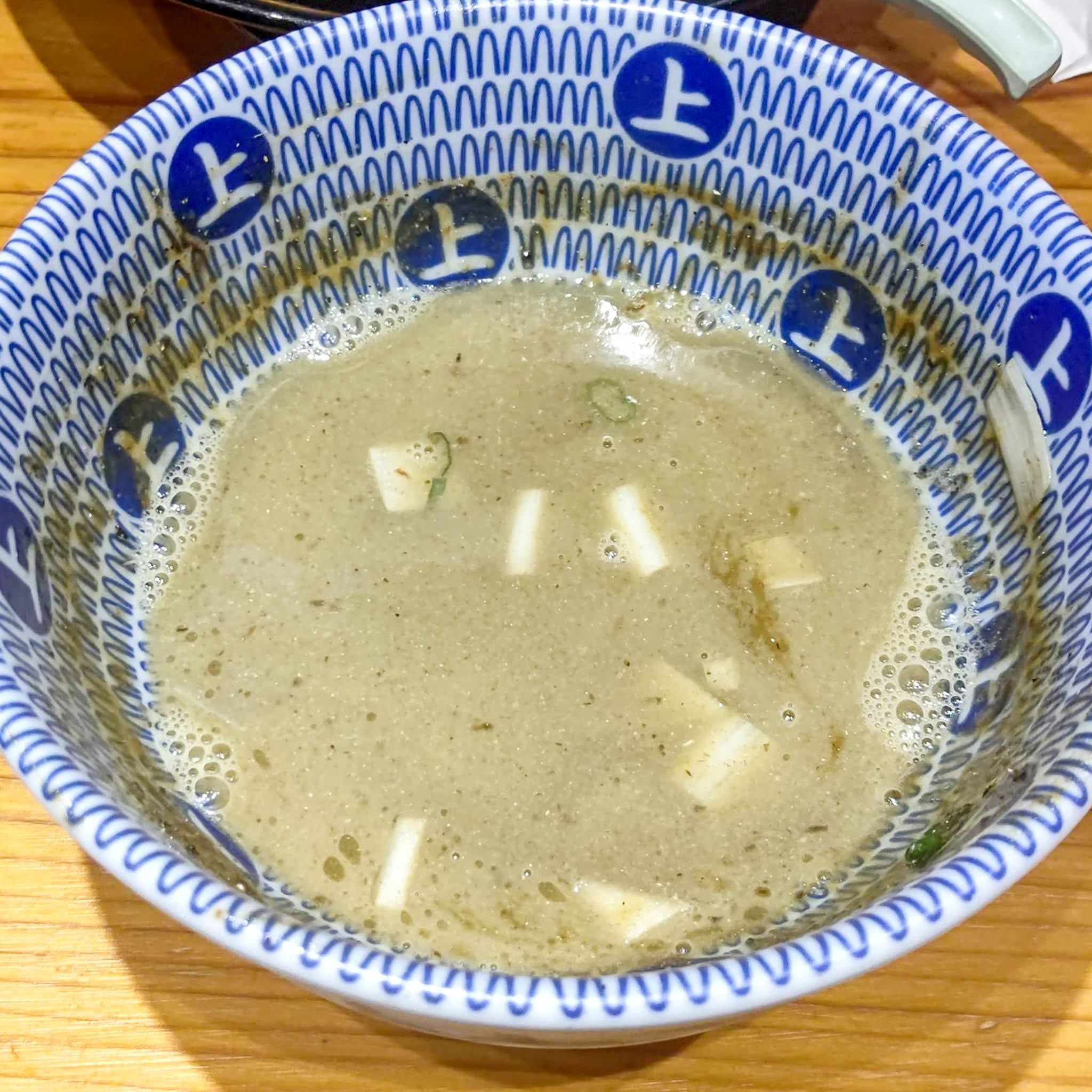 山梨県中巨摩郡 中華蕎麦うゑず スープ割り