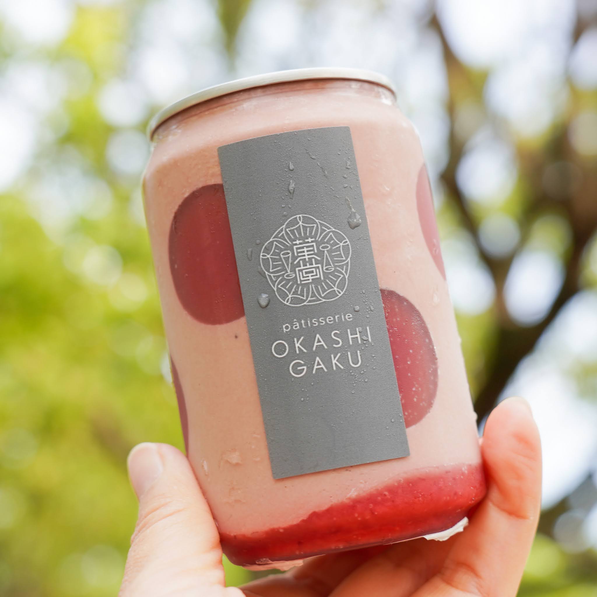 OKASHI GAKU ふわ缶 苺とシフォンとショコラ生クリーム