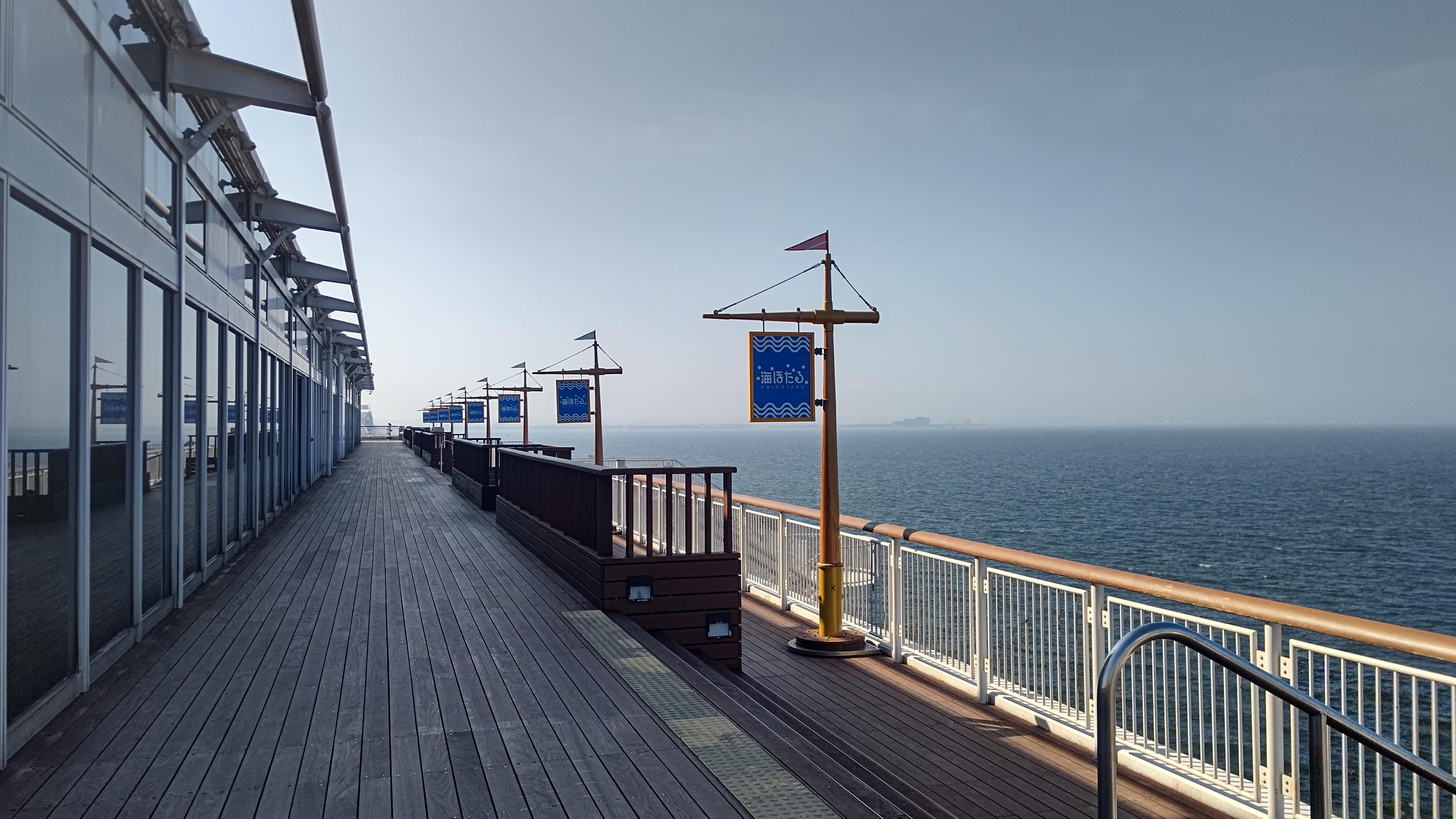 海ほたるパーキングエリア 展望デッキ