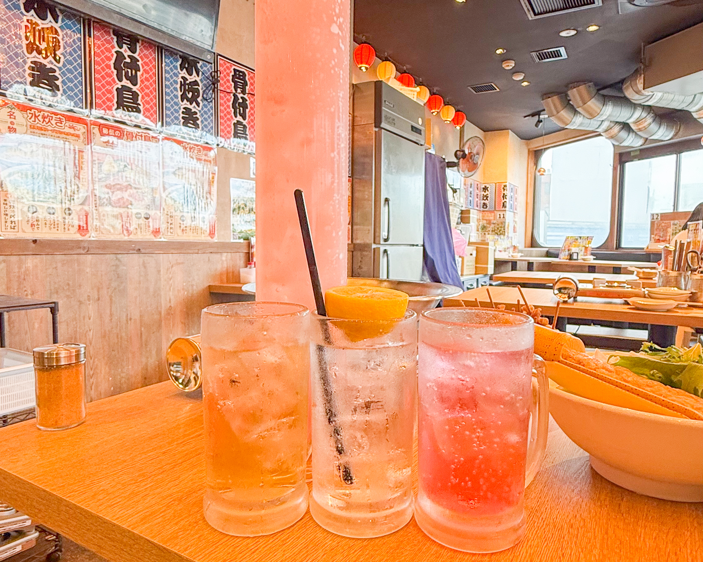大衆とり酒場 とりいちず 蕨店 88円ドリンク シリンダードリンク