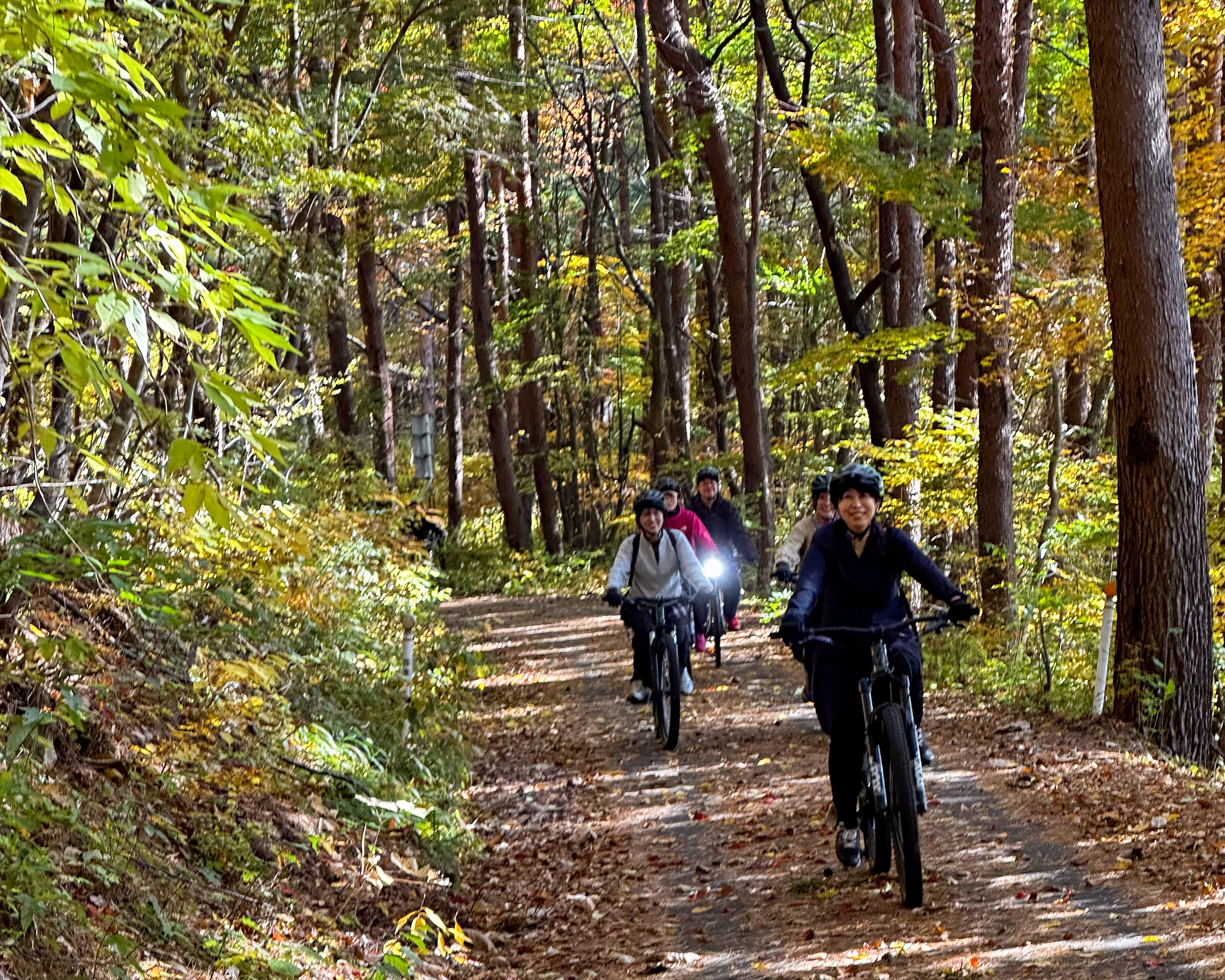 福島県安達郡大玉村 サイクリング