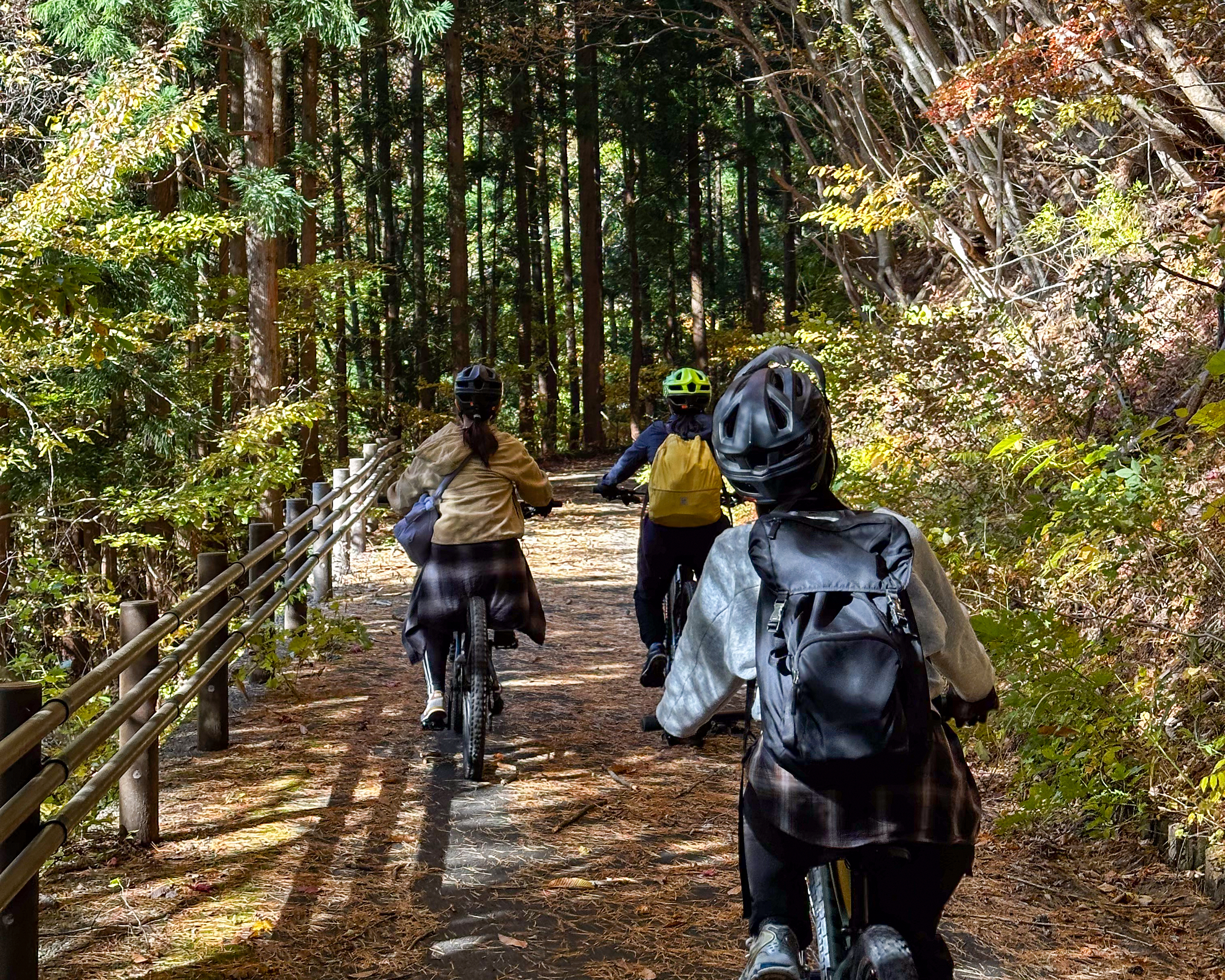 福島県安達郡大玉村 サイクリング