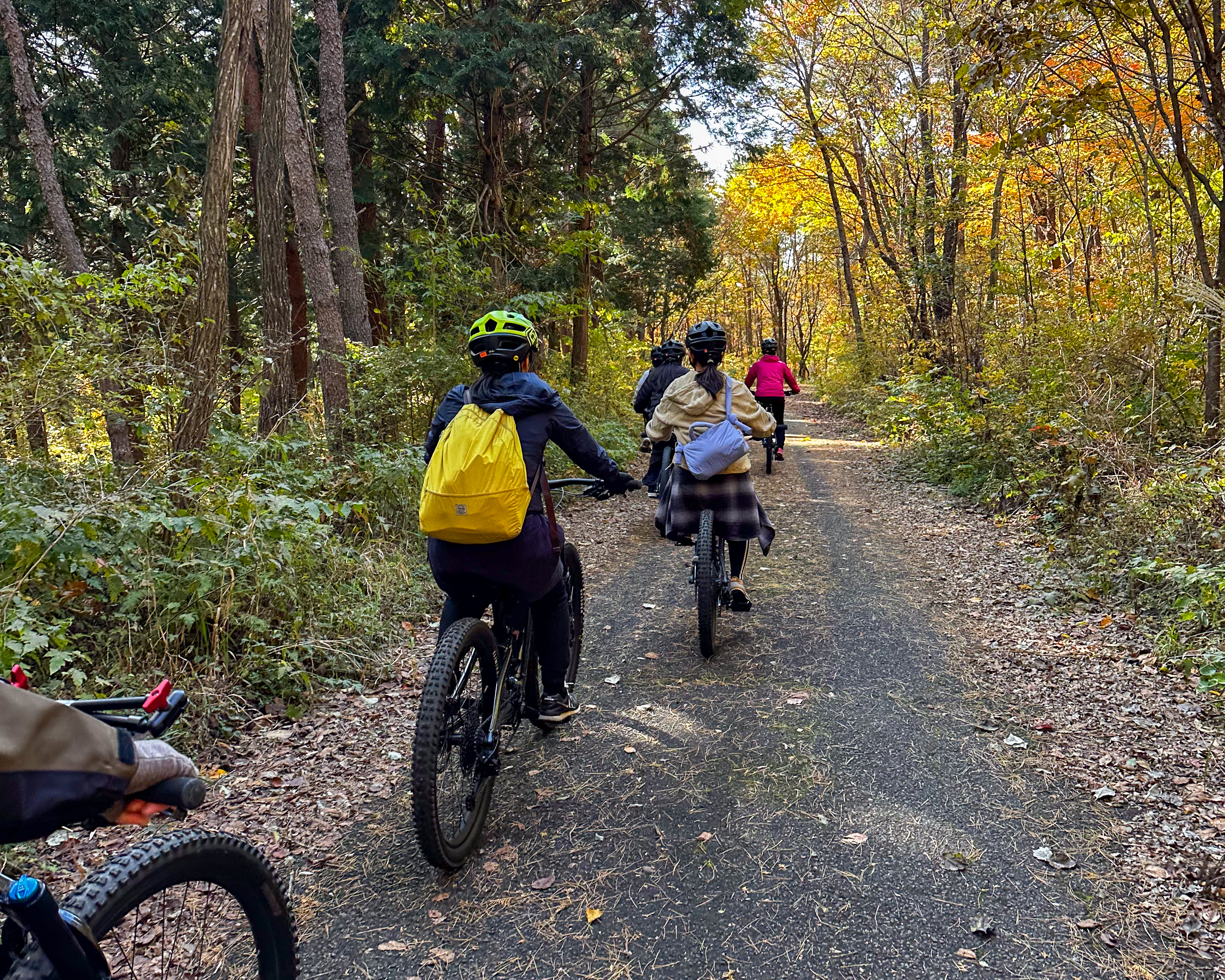 福島県安達郡大玉村 サイクリング