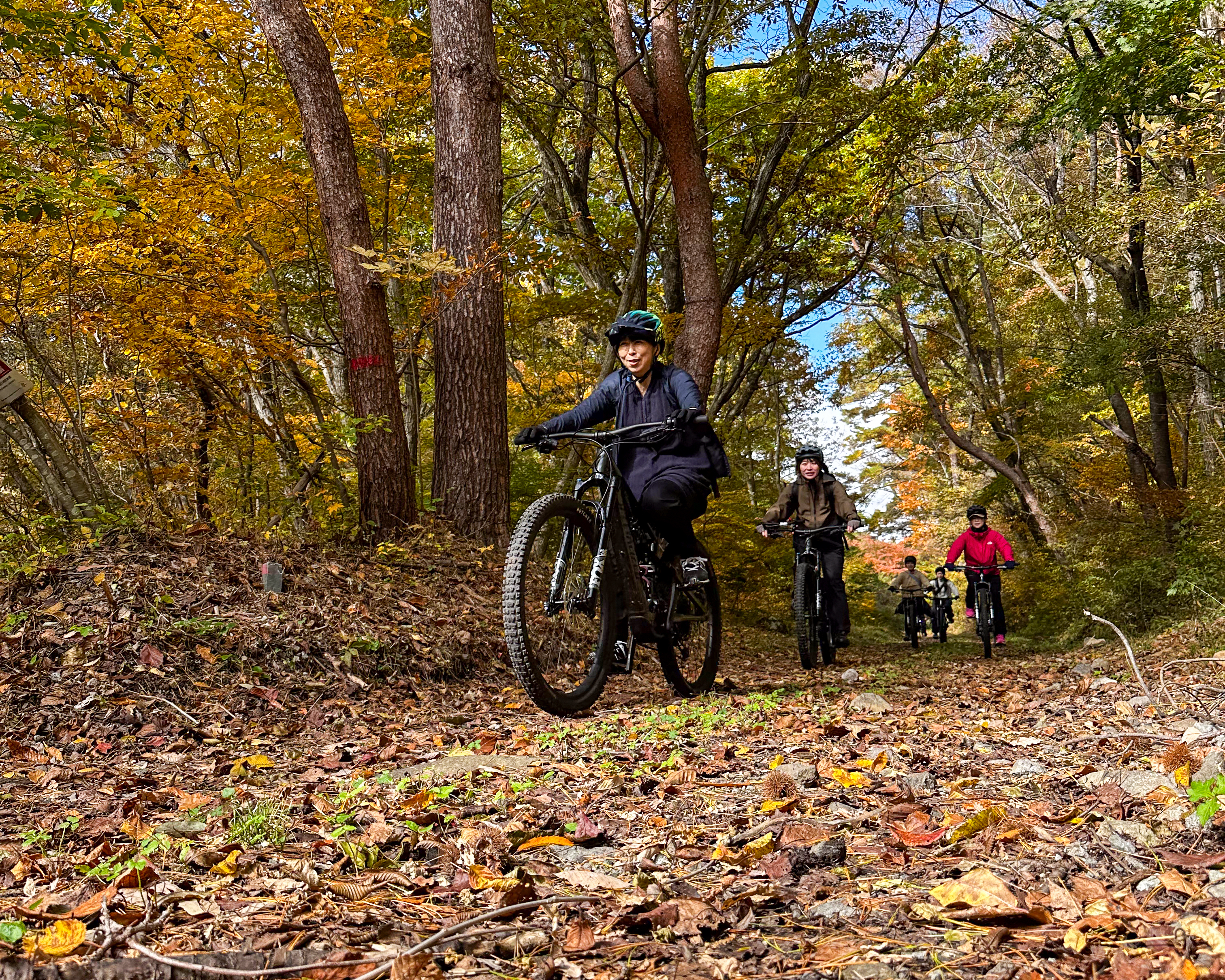 福島県安達郡大玉村 サイクリング