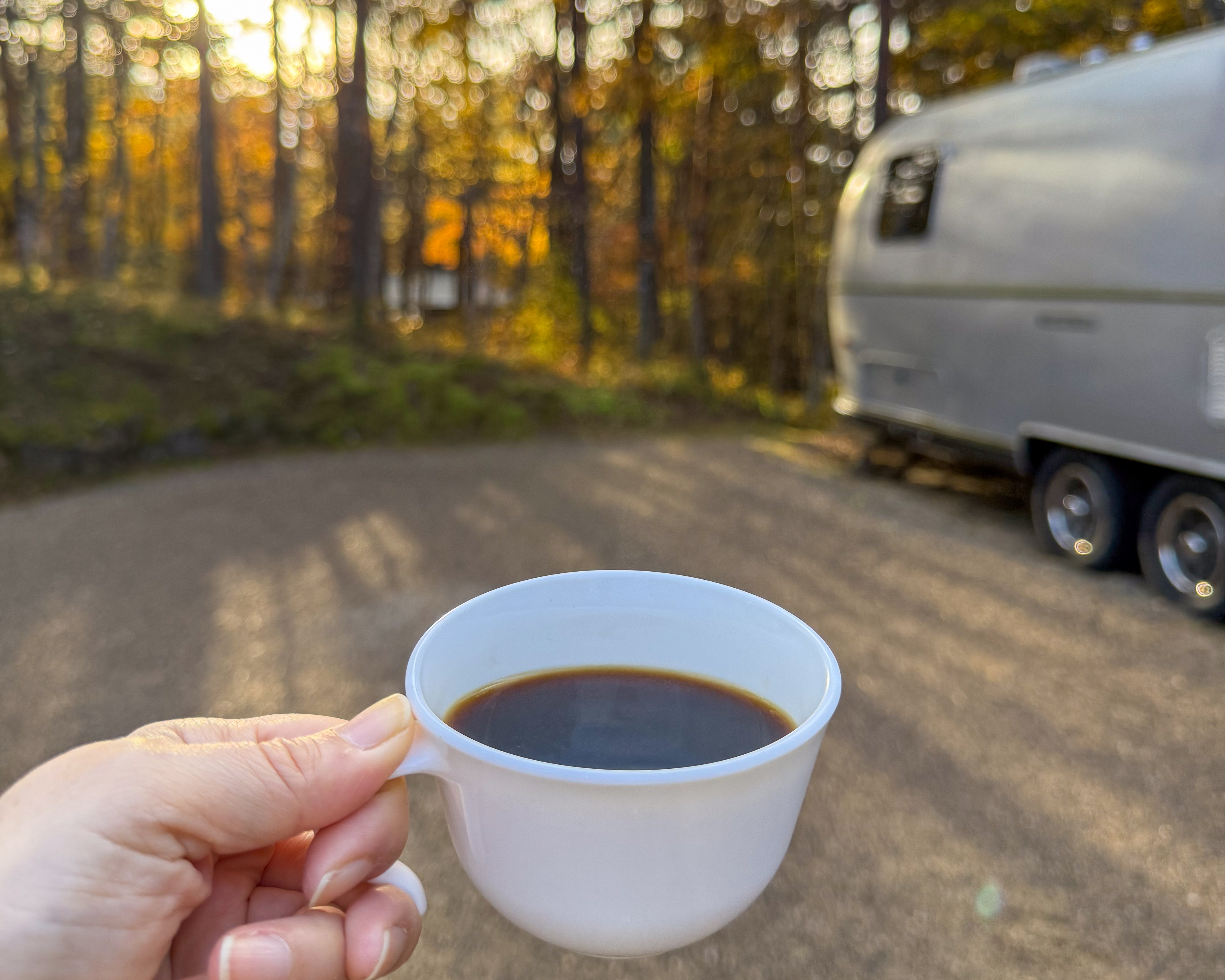 フォレストパークあだたら 朝食 コーヒー