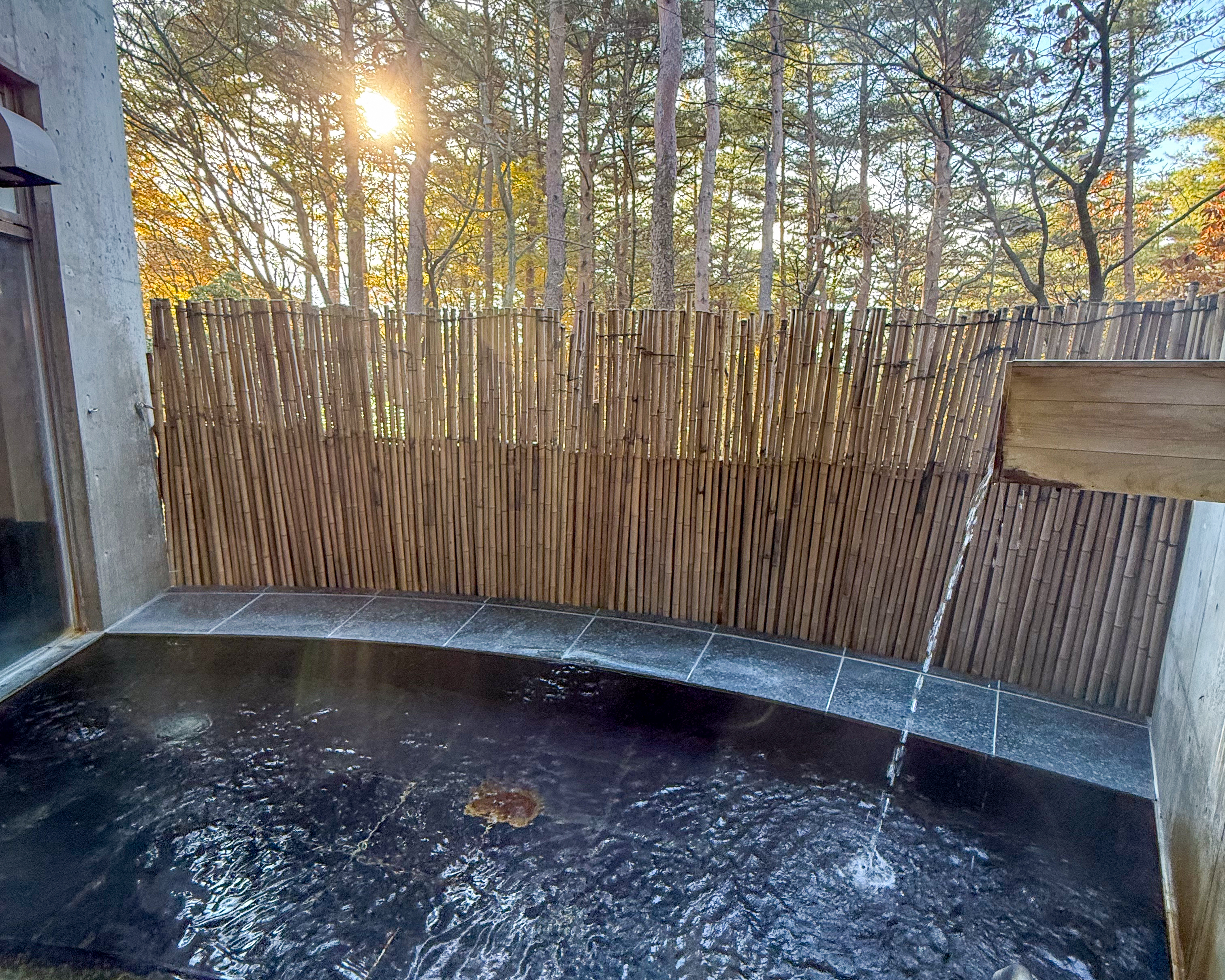 フォレストパークあだたら 温泉 露天風呂