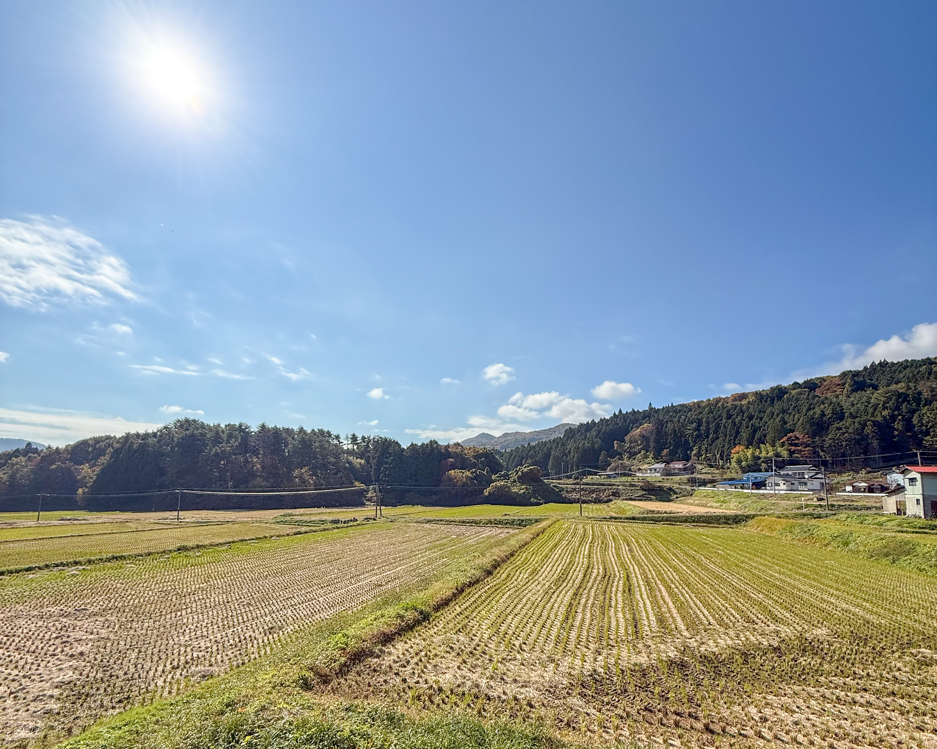 福島県安達郡大玉村 サイクリング