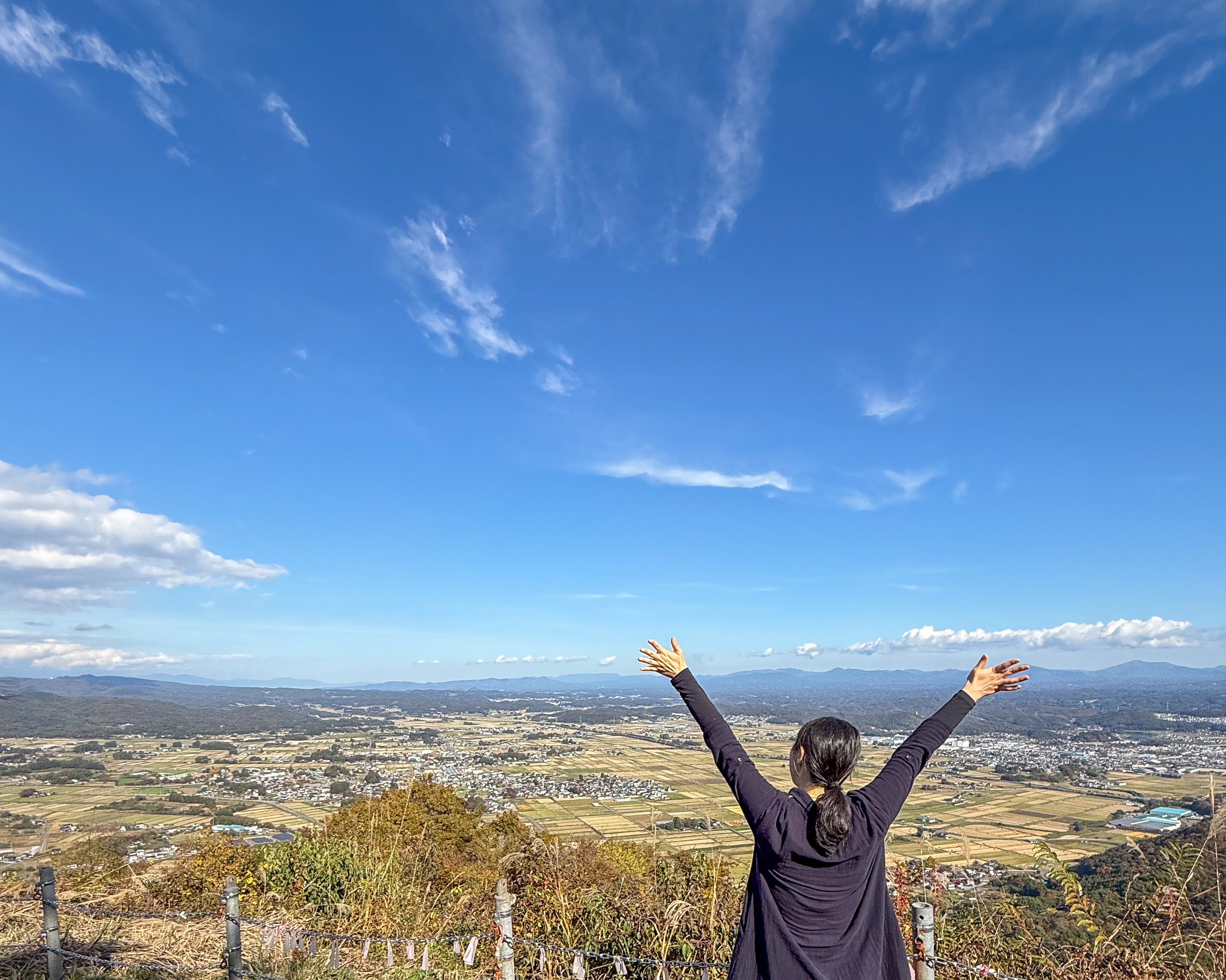 福島県安達郡大玉村 大名倉山 山頂