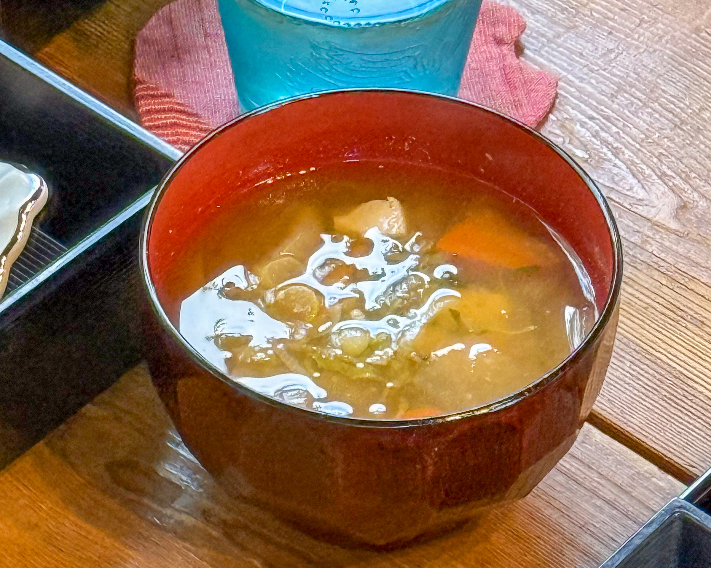 森の民話茶屋お膳 味噌汁