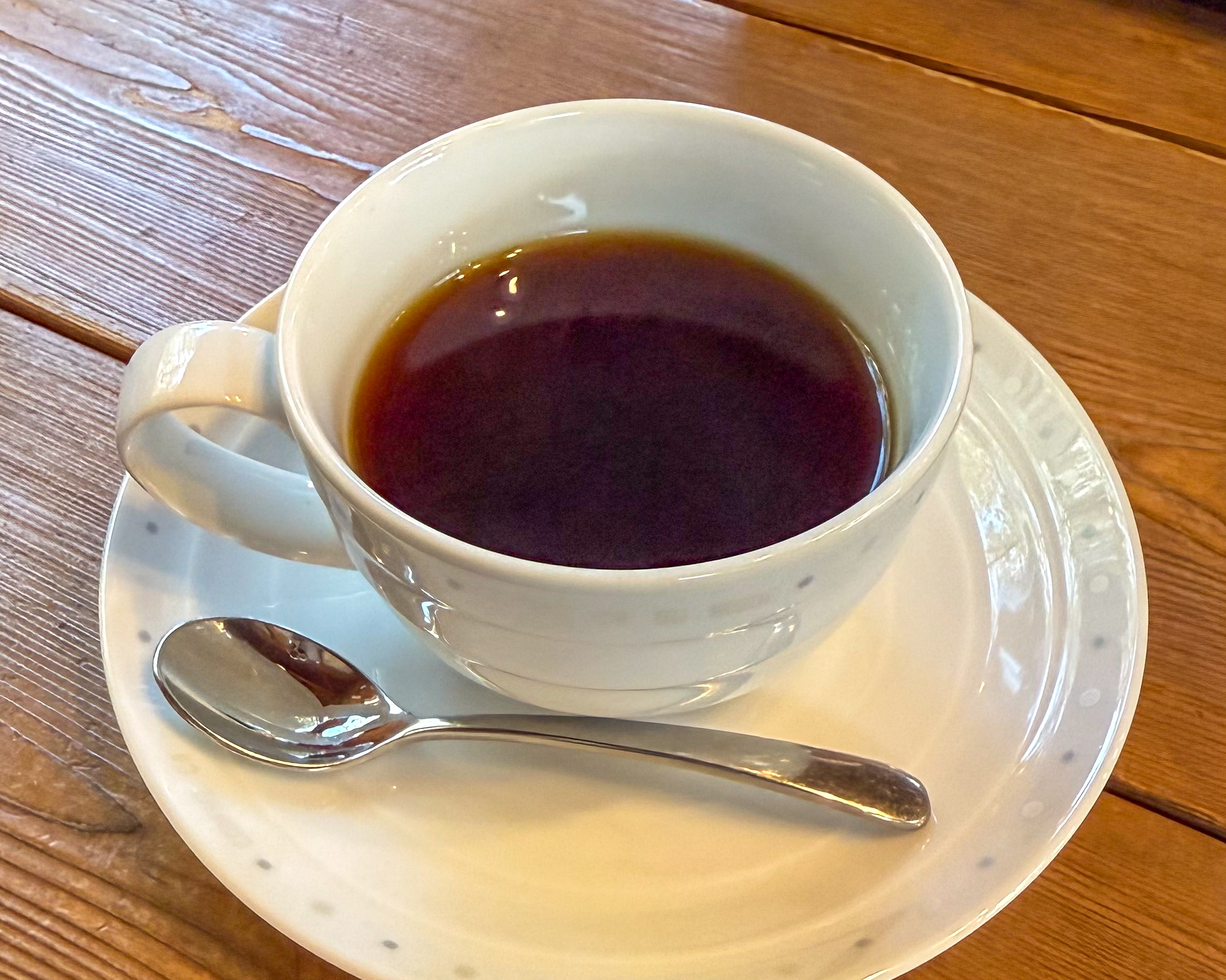 森の民話茶屋 伝説の滝からの引き水使用コーヒー