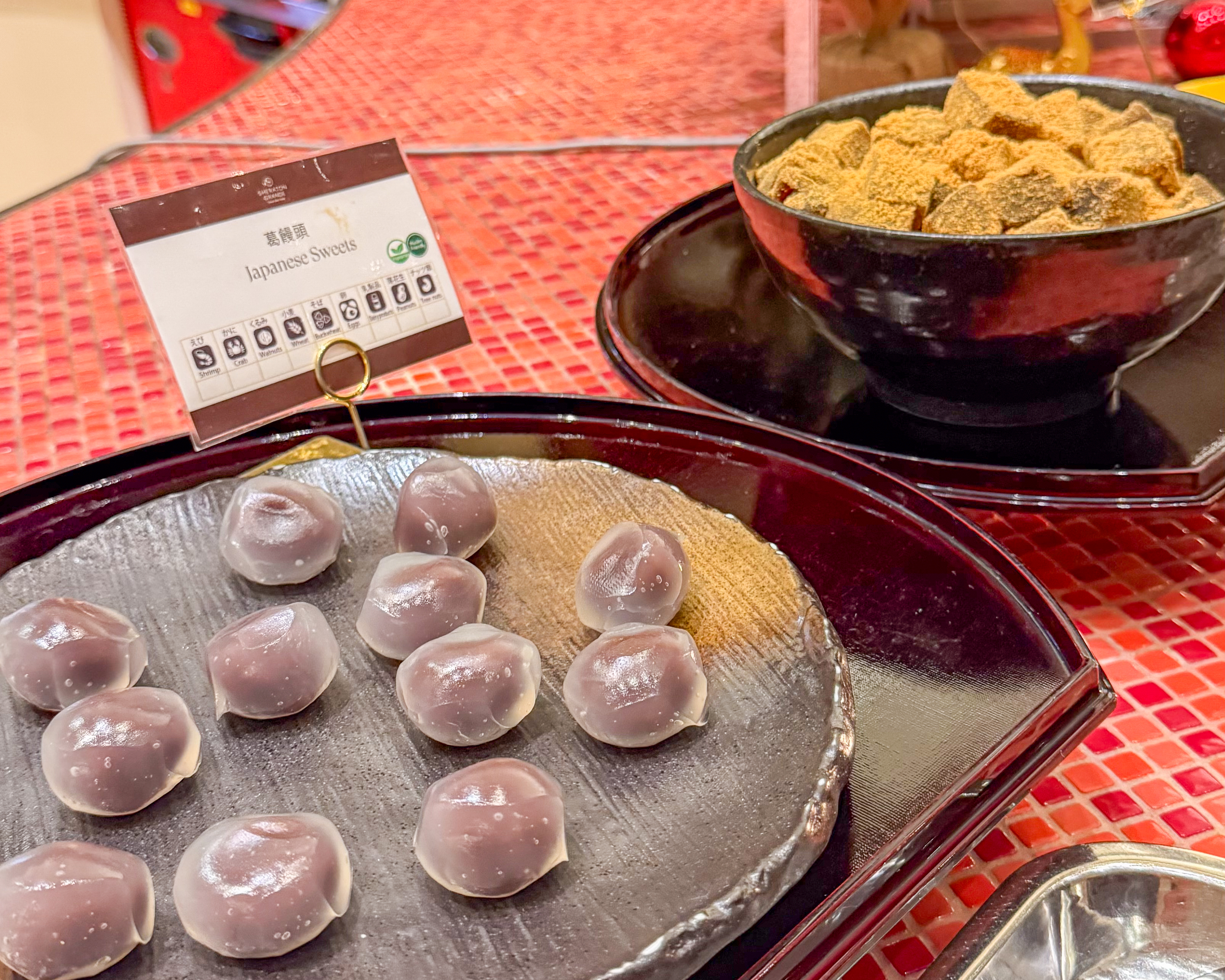 シェラトン・グランデ・トーキョーベイ・ホテル グランカフェ クリスマスブッフェ 2025 和菓子