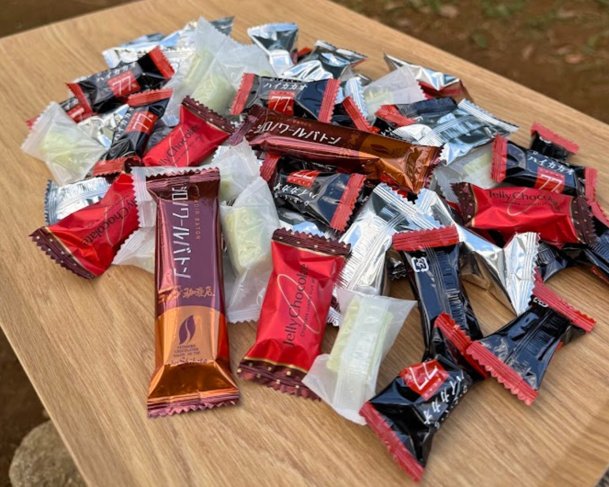 平塚製菓 ファクトリーショップ 草加工場 ミックスチョコレート シロノワールバトン