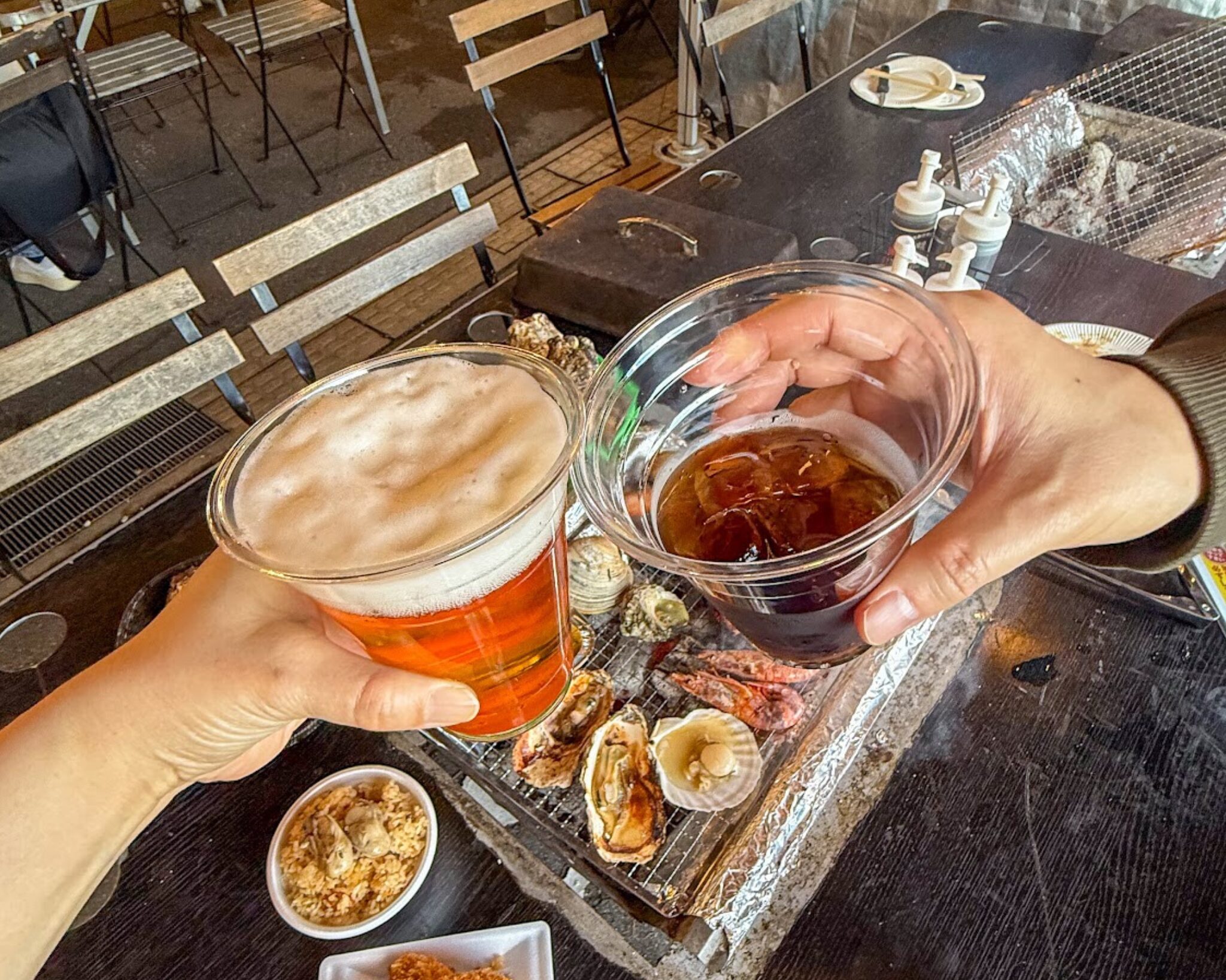 出張カキ小屋 牡蠣奉行 in イオンタウンふじみ野