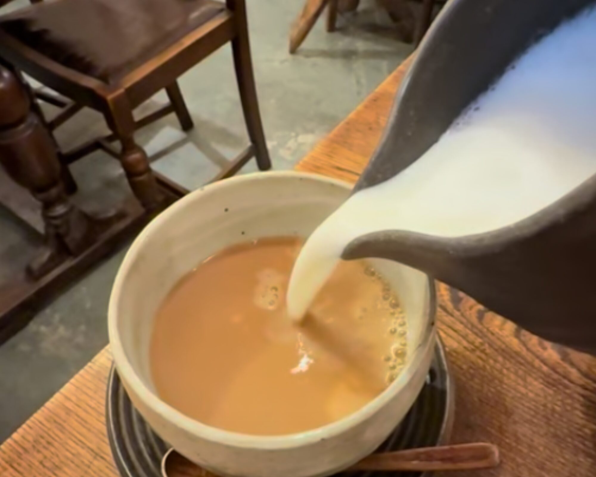 あぶり珈琲 カフェオレ