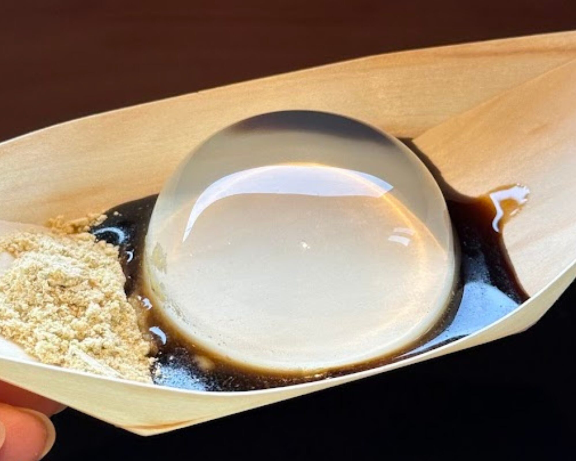 富士吉田金精軒 富士茶庵 喫茶スペース 水信玄餅