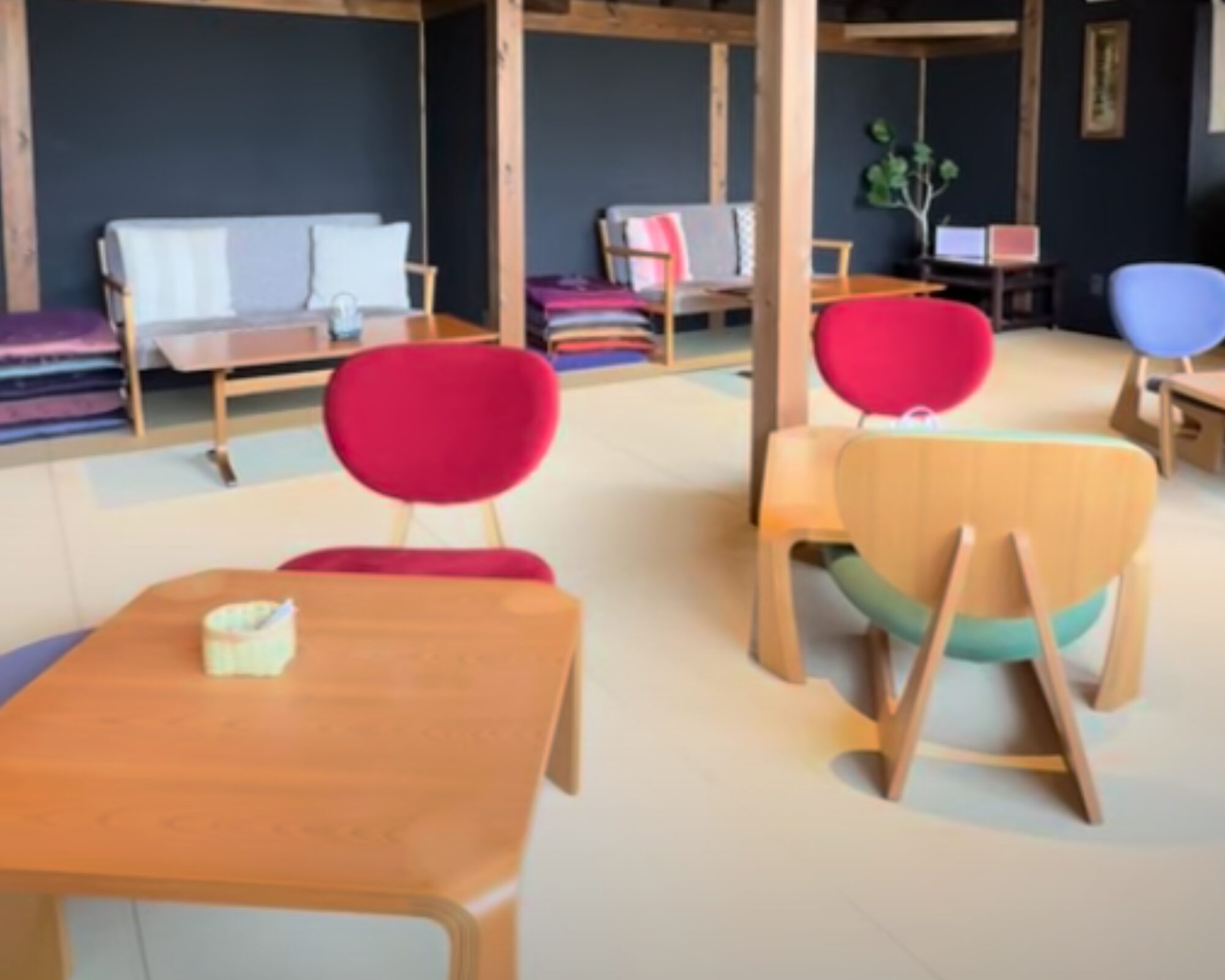 富士吉田金精軒 富士茶庵 喫茶スペース