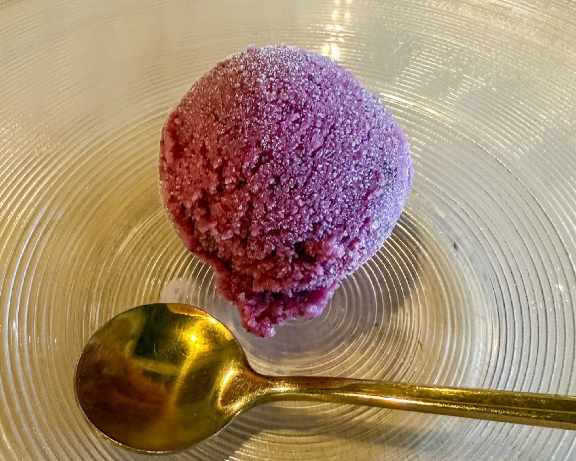 月夜野庭 銀の月 シャーベット