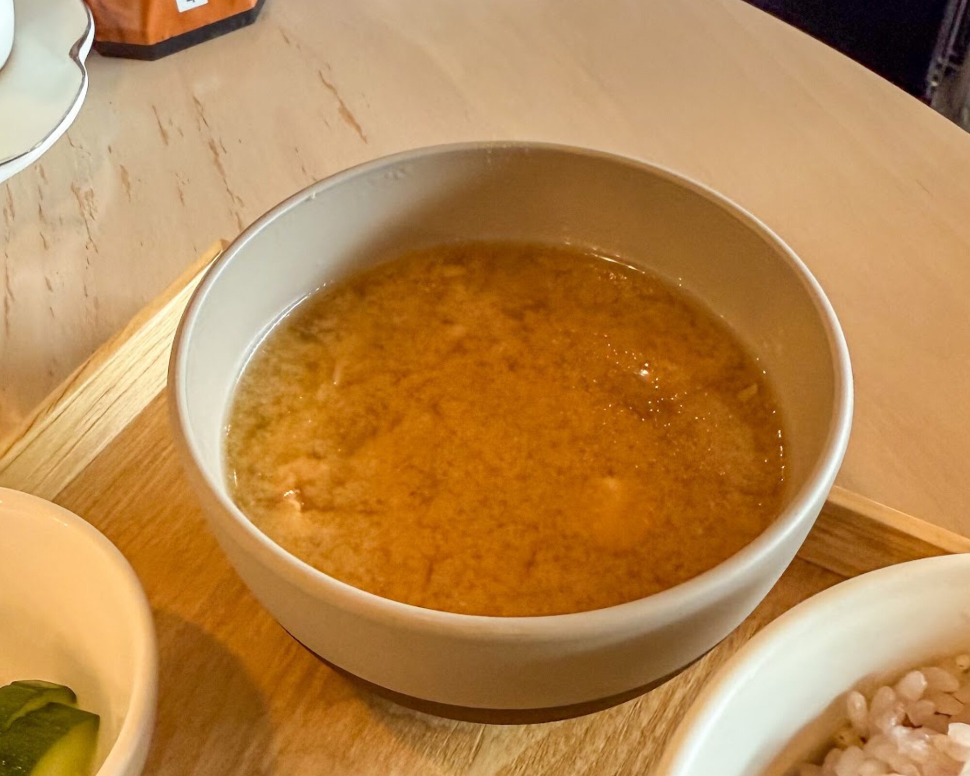 月夜野庭 銀の月 お味噌汁