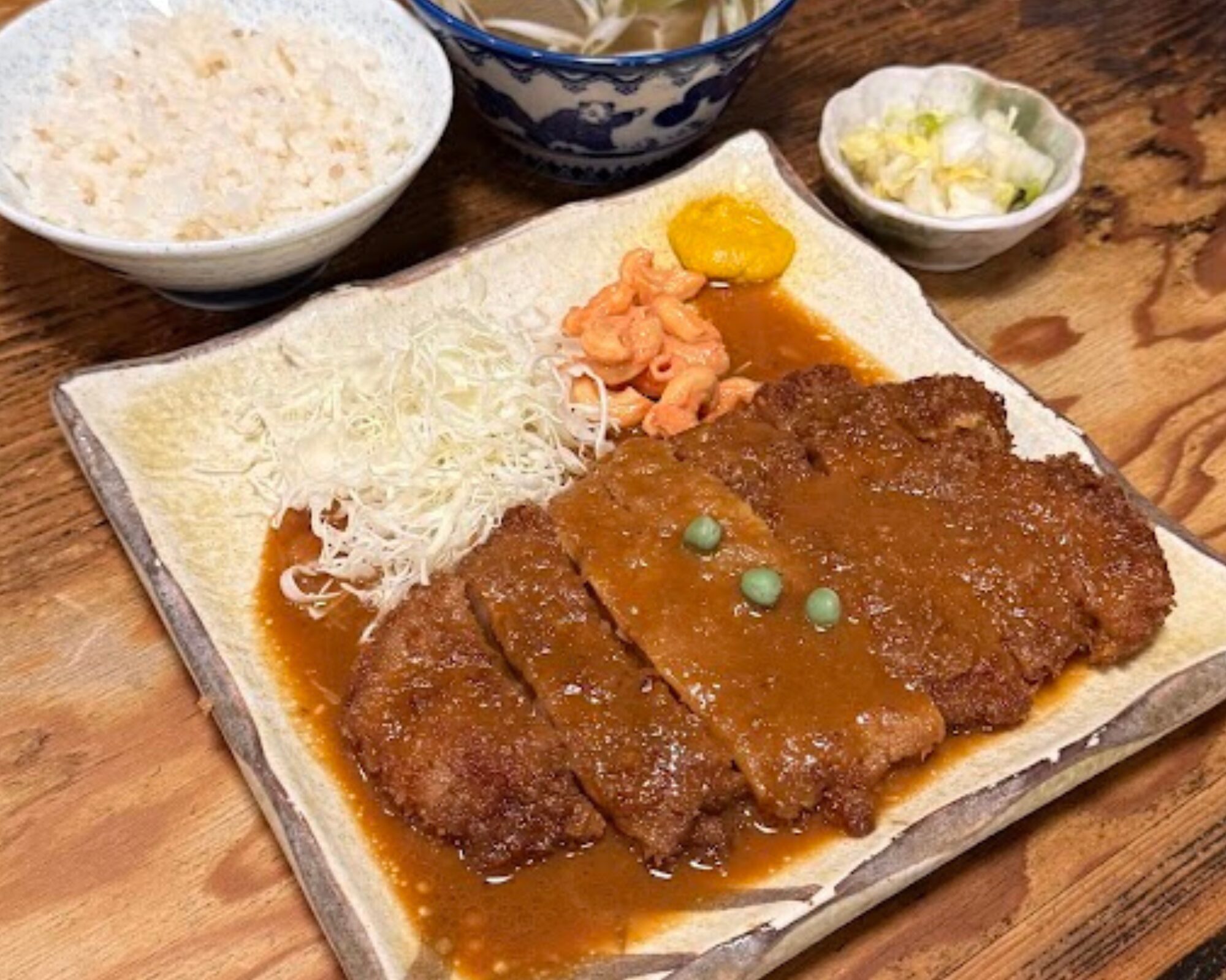 牛タン焼き 一隆本店 みそかつ定食