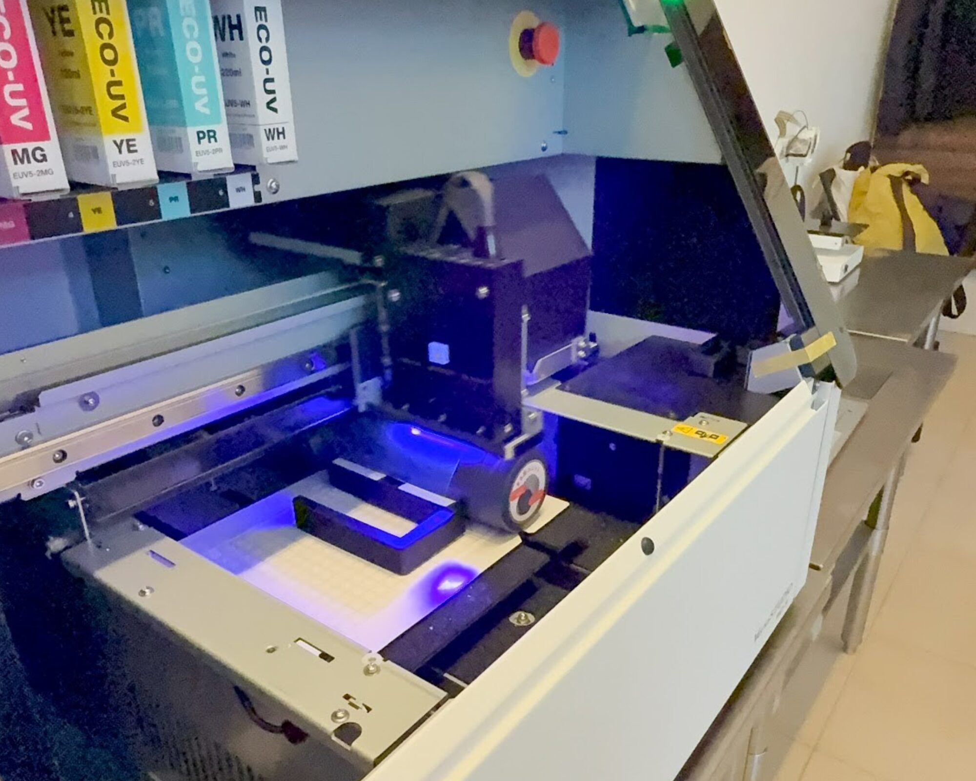 川越ものラボ S・wave UVプリンター