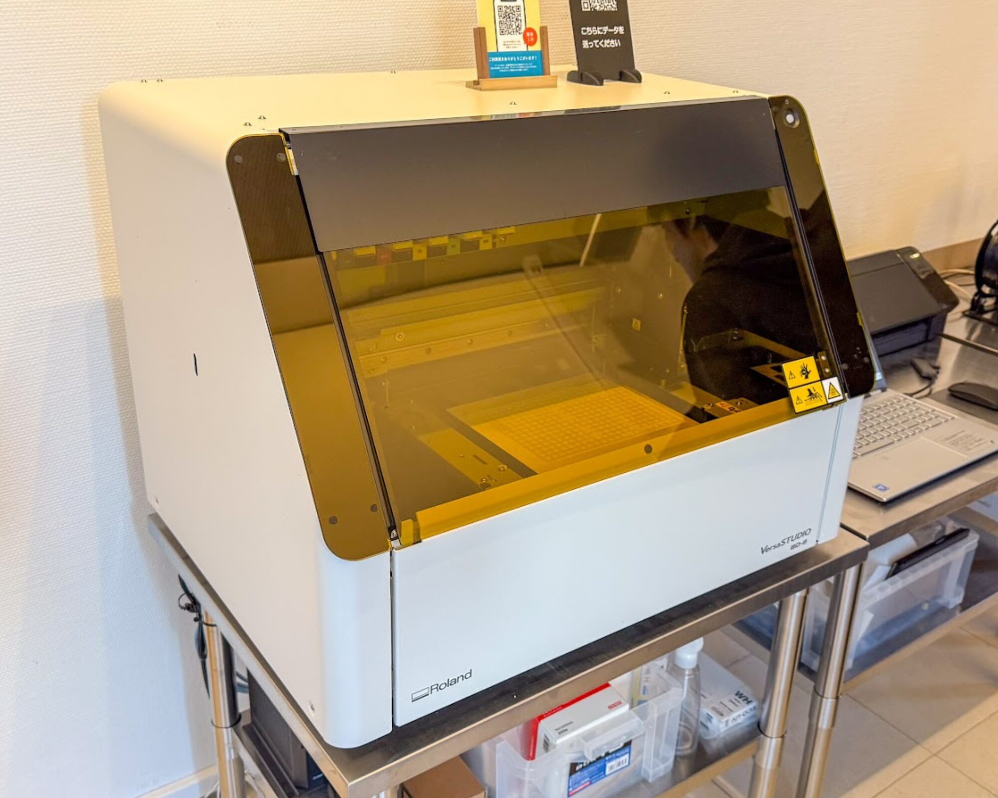 川越ものラボ S・wave UVプリンター