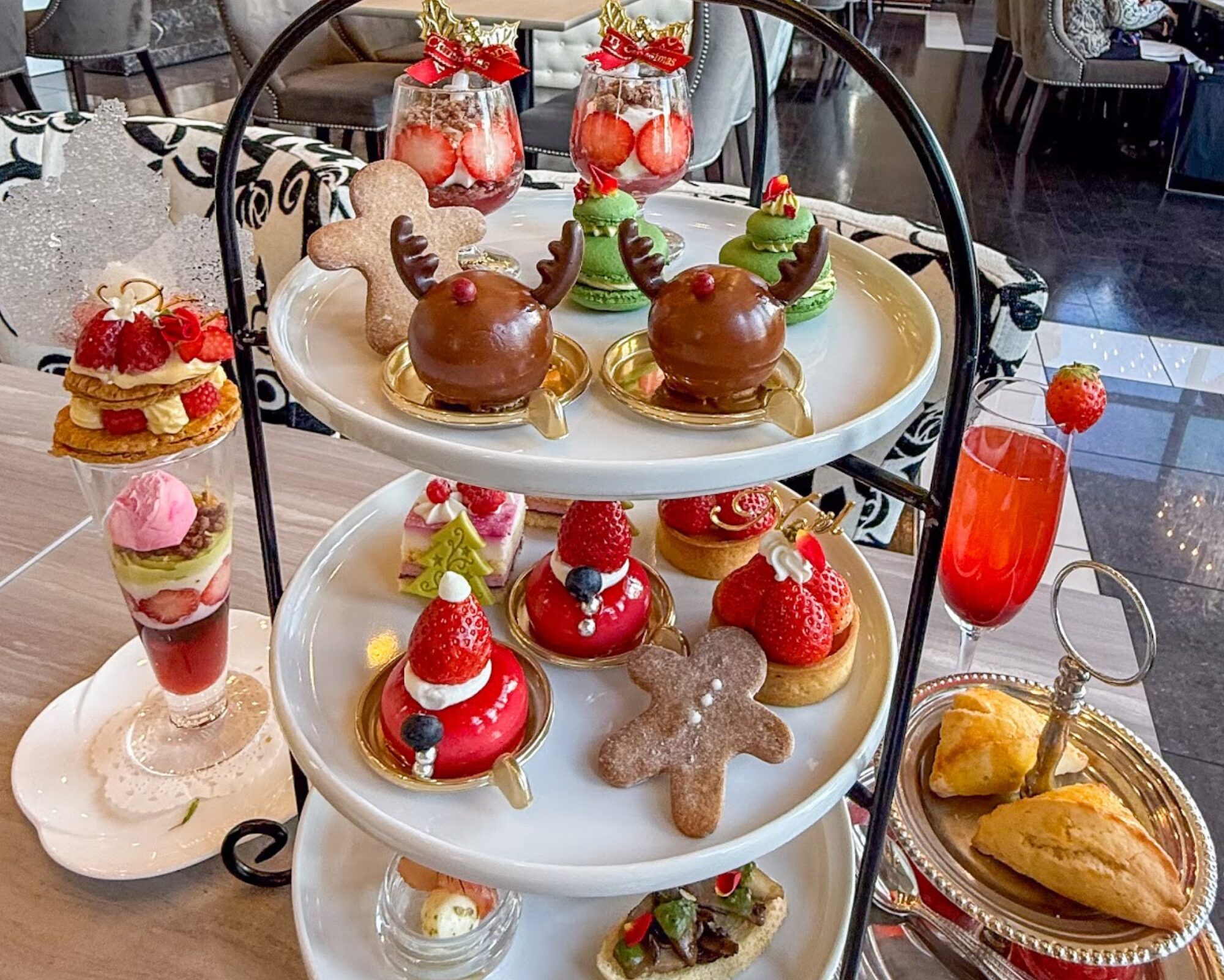 大宮璃宮 四季庭 クリスマス限定アフタヌーンティー