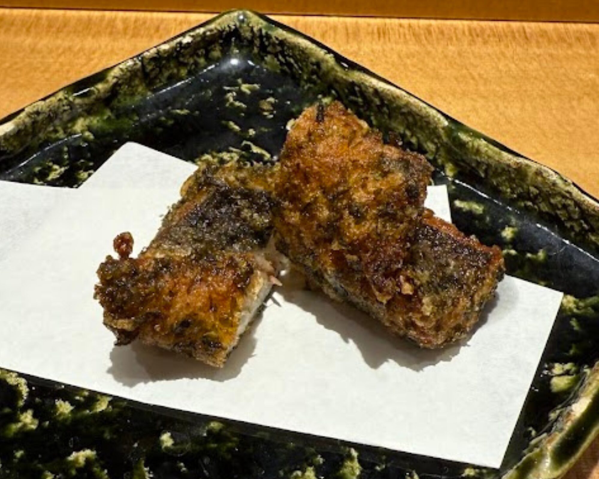 すし いなせ 鮨とつまみのおまかせコース カマスの竜田揚げ