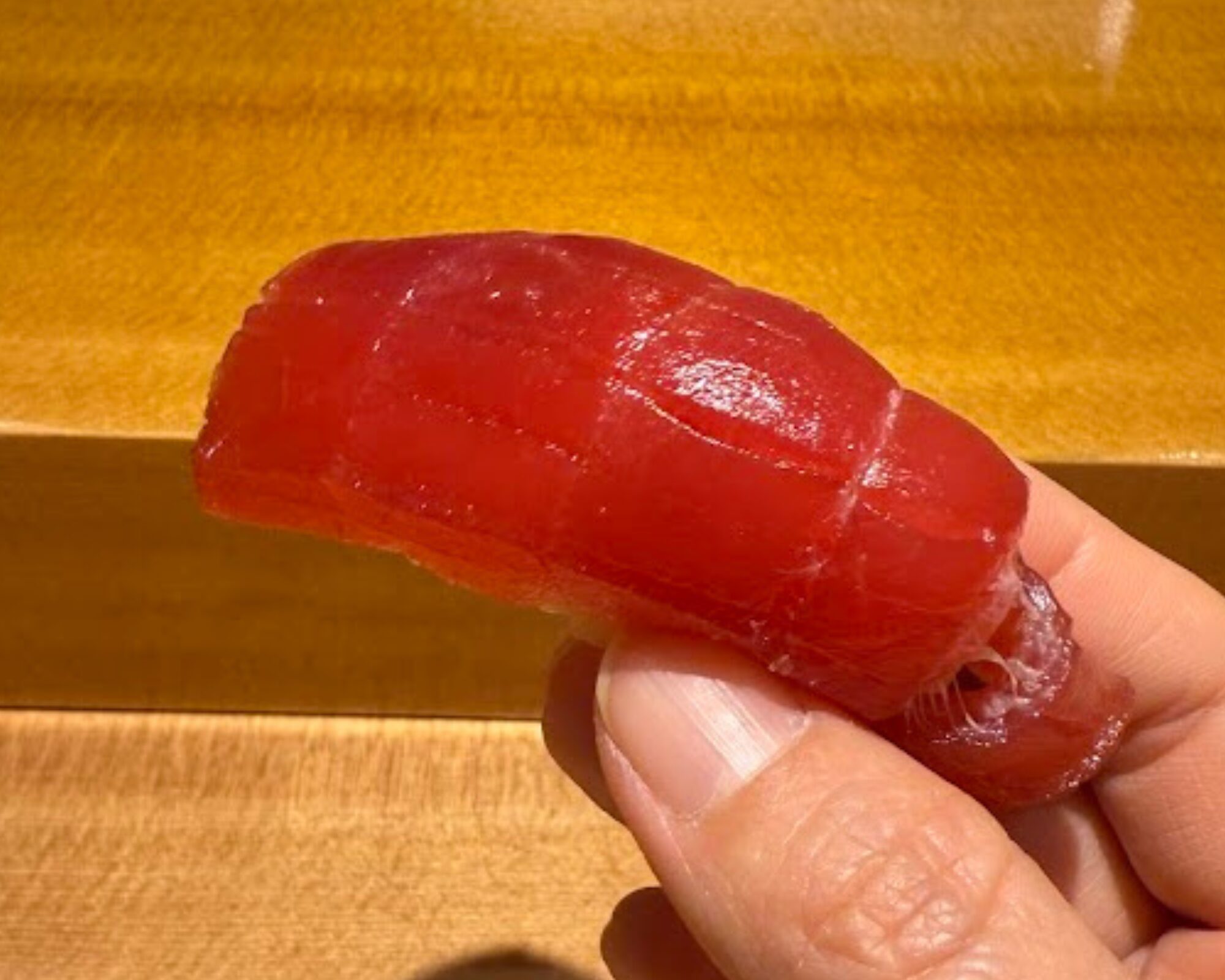 すし いなせ 鮨とつまみのおまかせコース 握り まぐろ赤身漬け